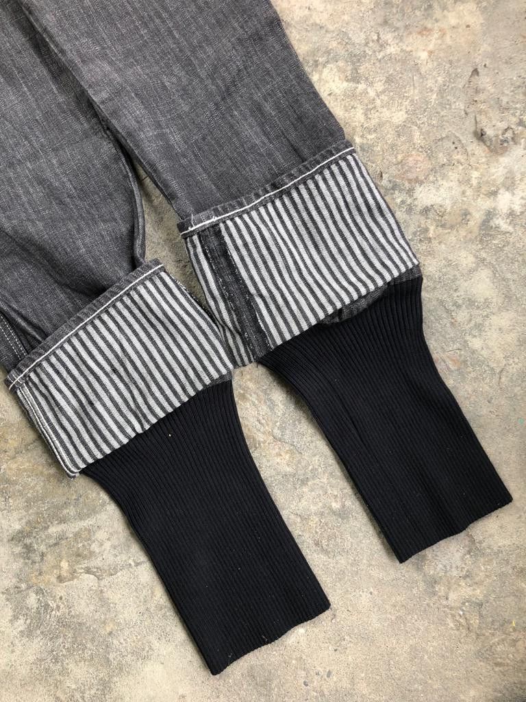 Yohji Yamamoto AW2004 Yohji Yamamoto Double Layered Jeans Size US 30 / EU 46 - 6 Thumbnail