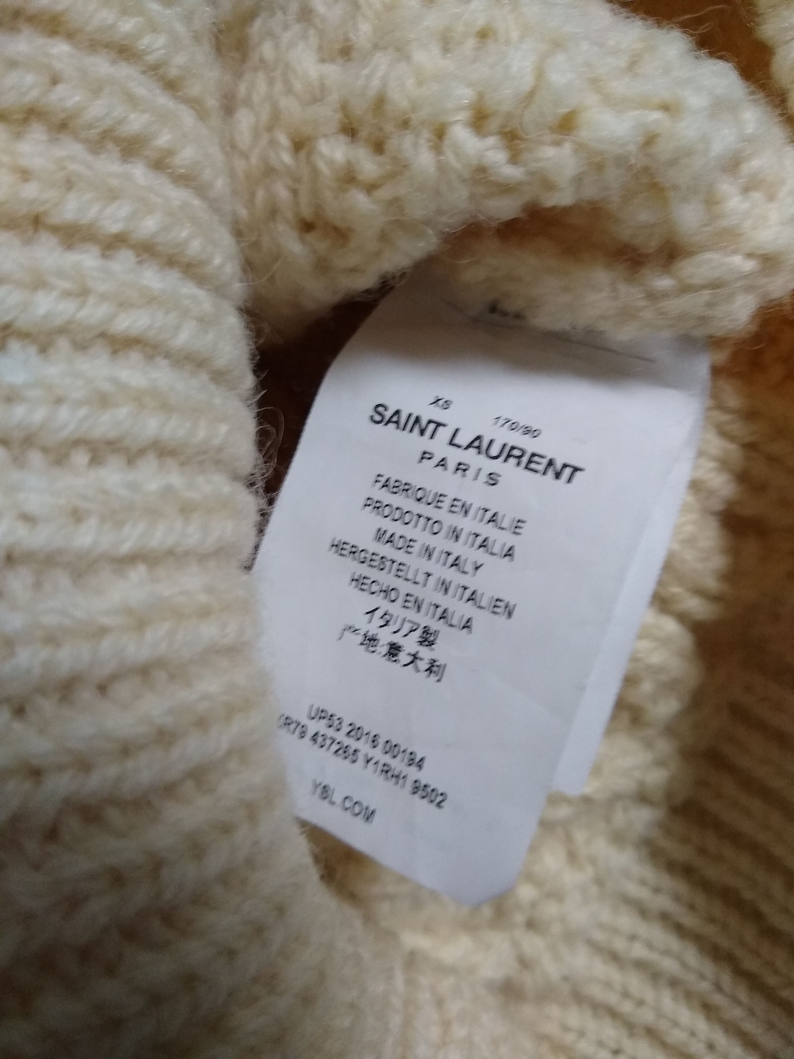 Hedi Slimane FW16 Aran Knit Fisherman Sweater XS Size US XS / EU 42 / 0 - 6 Thumbnail