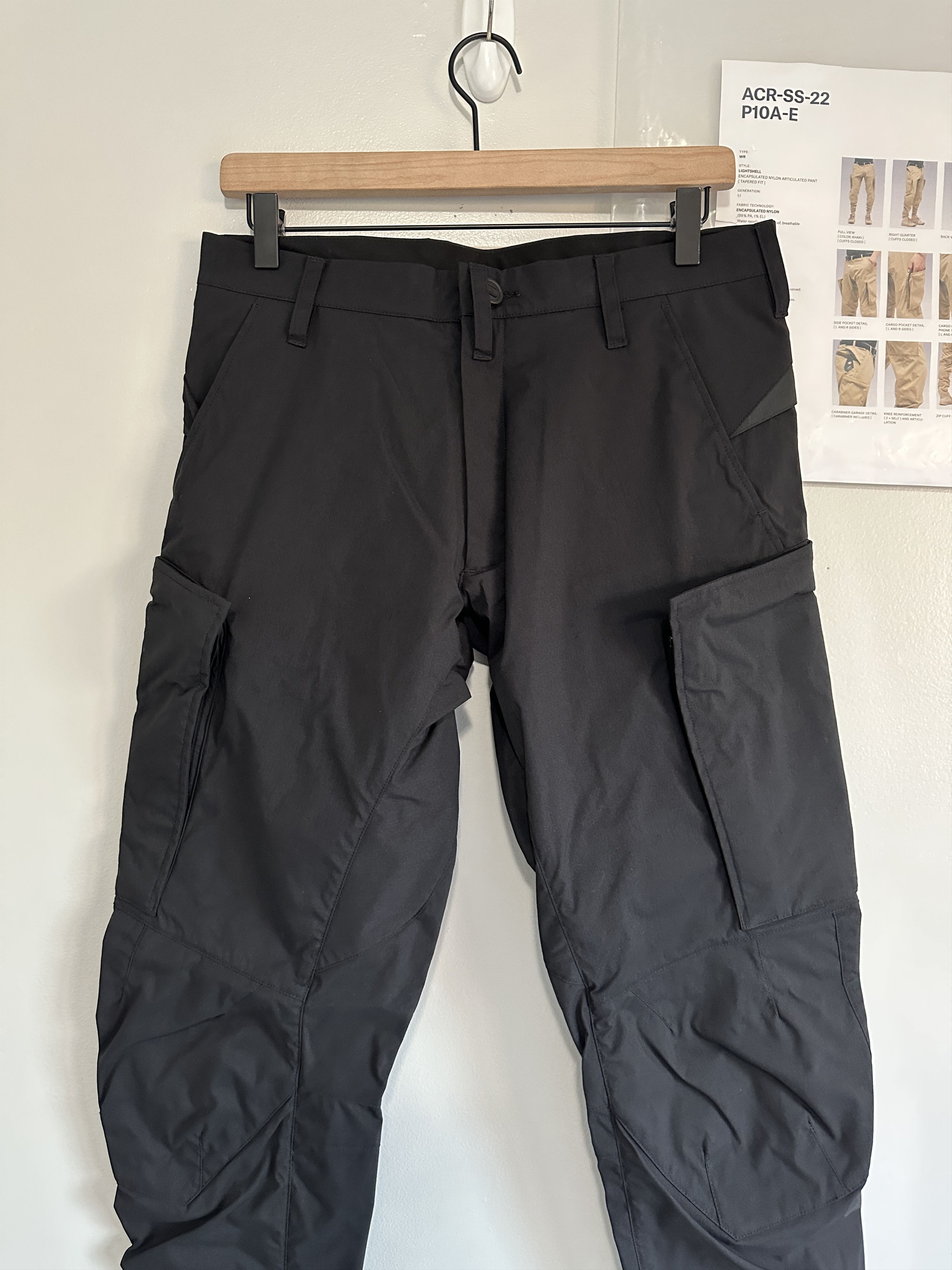 Acronym P10A-E Cargo Pants Black XS