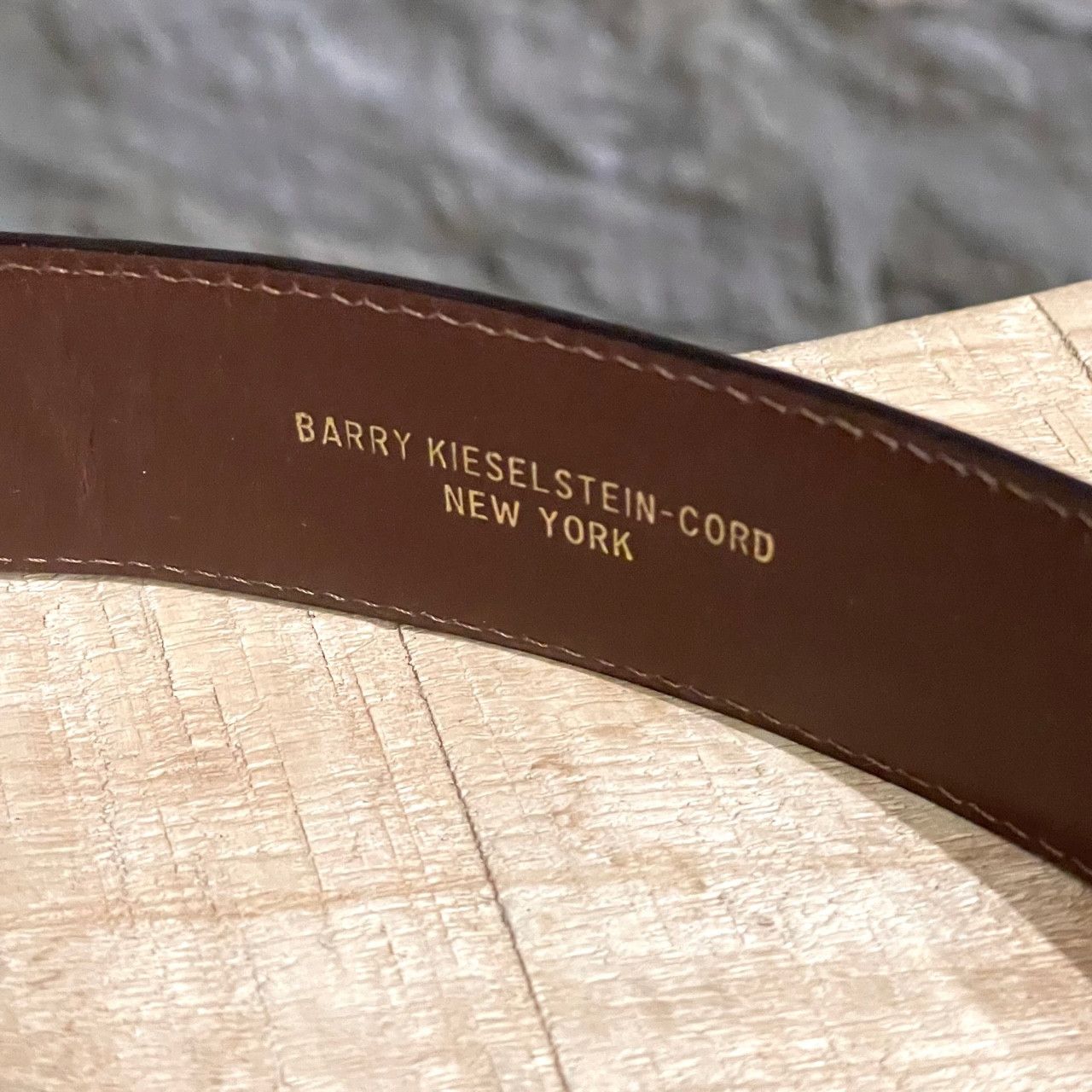 Kieselstein-Cord Barry Kieselstein-Cord Brown Alligator Moon Buckle Belt Size ONE SIZE - 8 Thumbnail
