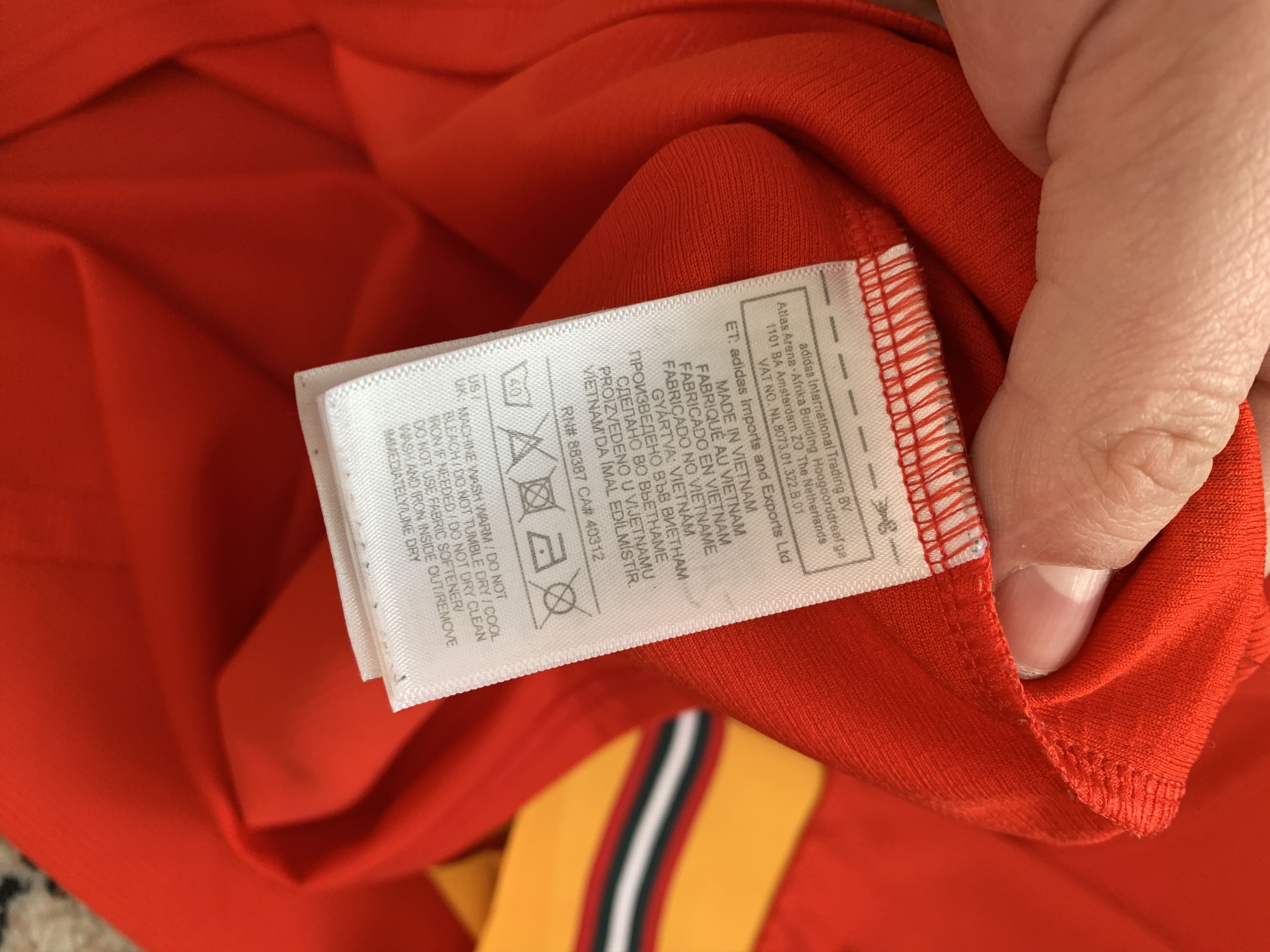Adidas Adidas Wales Euro Home 2019/2020 Jersey Size US XL / EU 56 / 4 - 11 Thumbnail