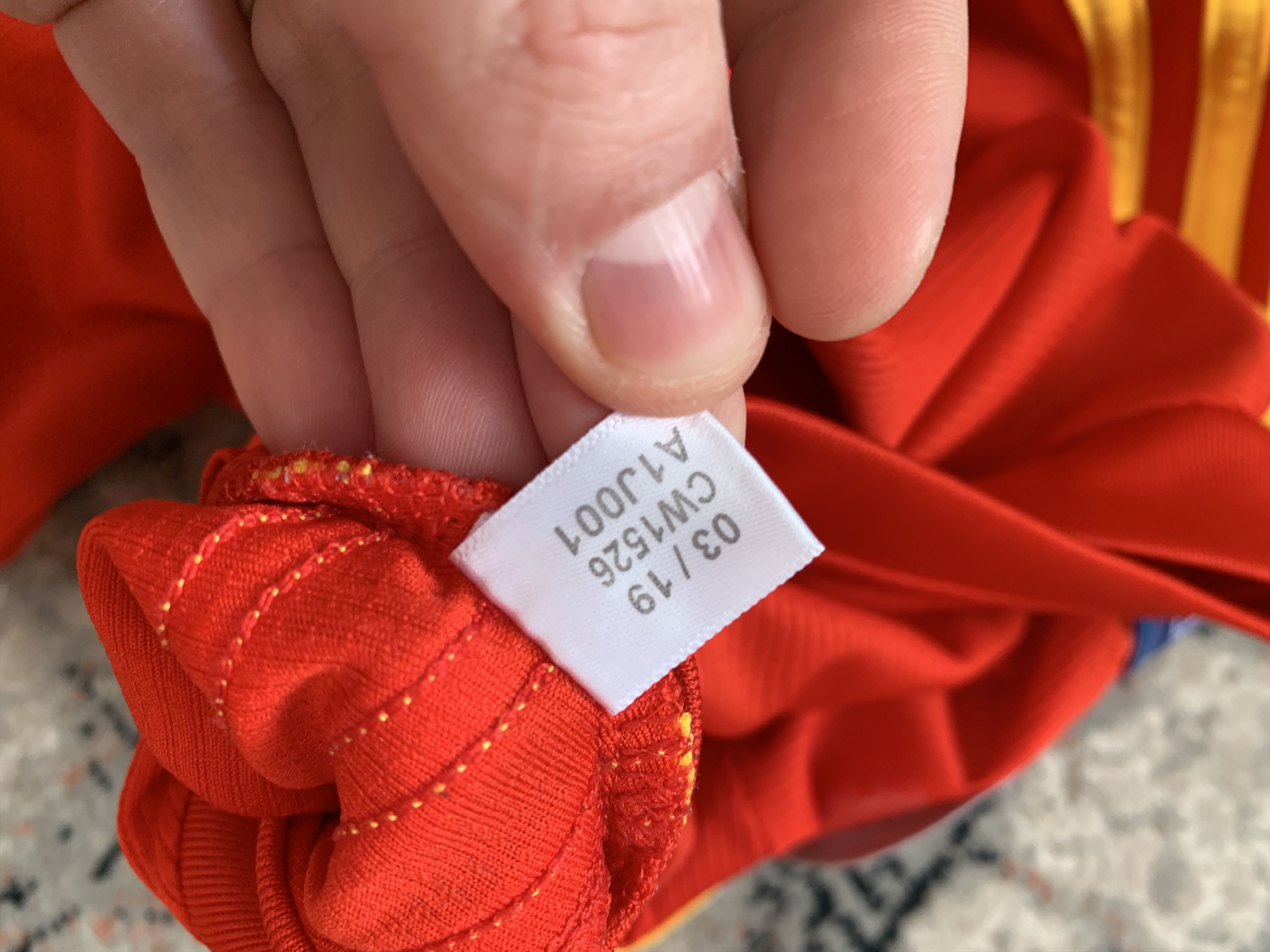 Adidas Adidas Wales Euro Home 2019/2020 Jersey Size US XL / EU 56 / 4 - 12 Thumbnail