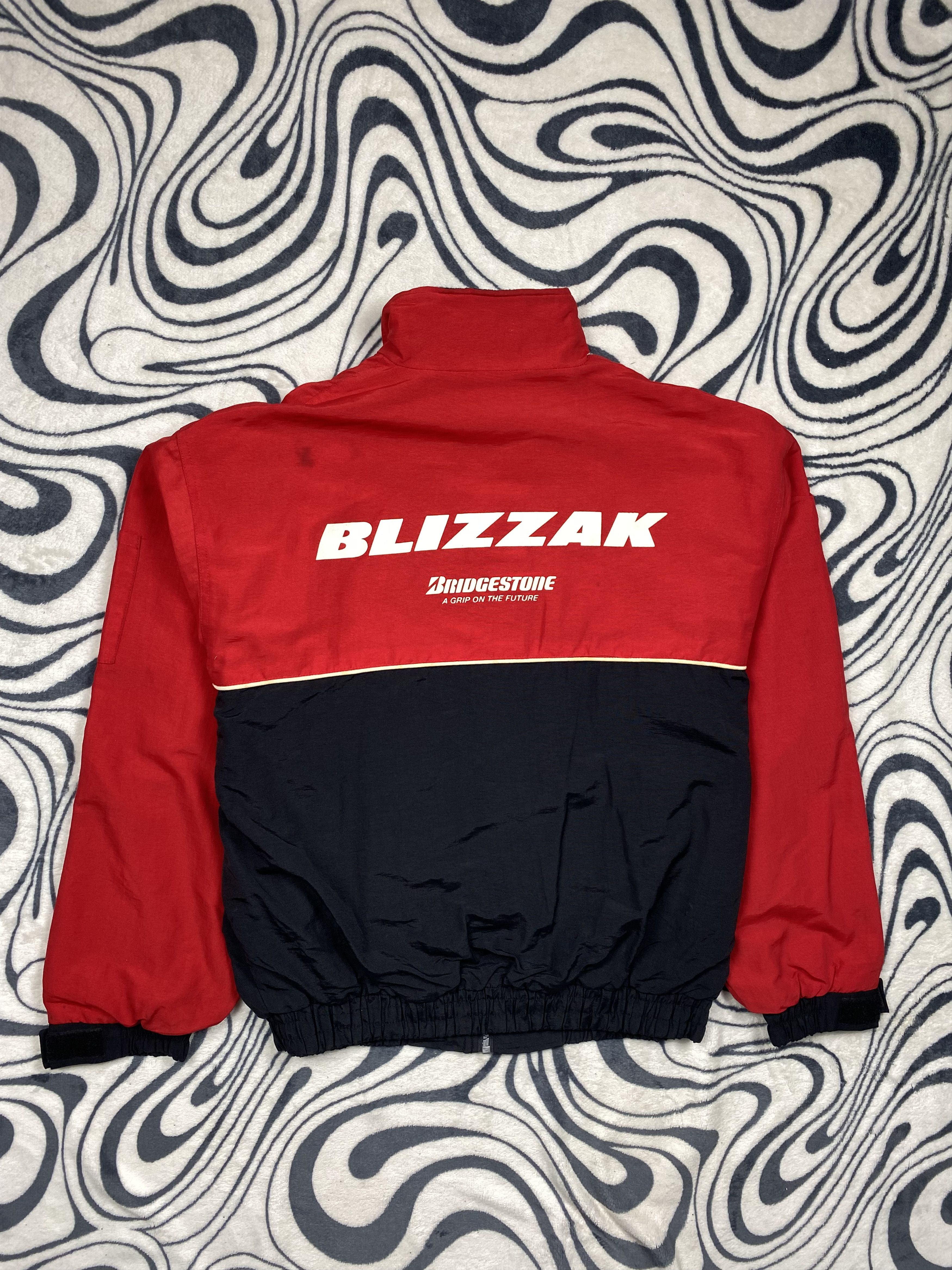 Vintage Blizzak Bridgestone Vintage Racing Team Jacket Size US L / EU 52-54 / 3 - 1 Thumbnail