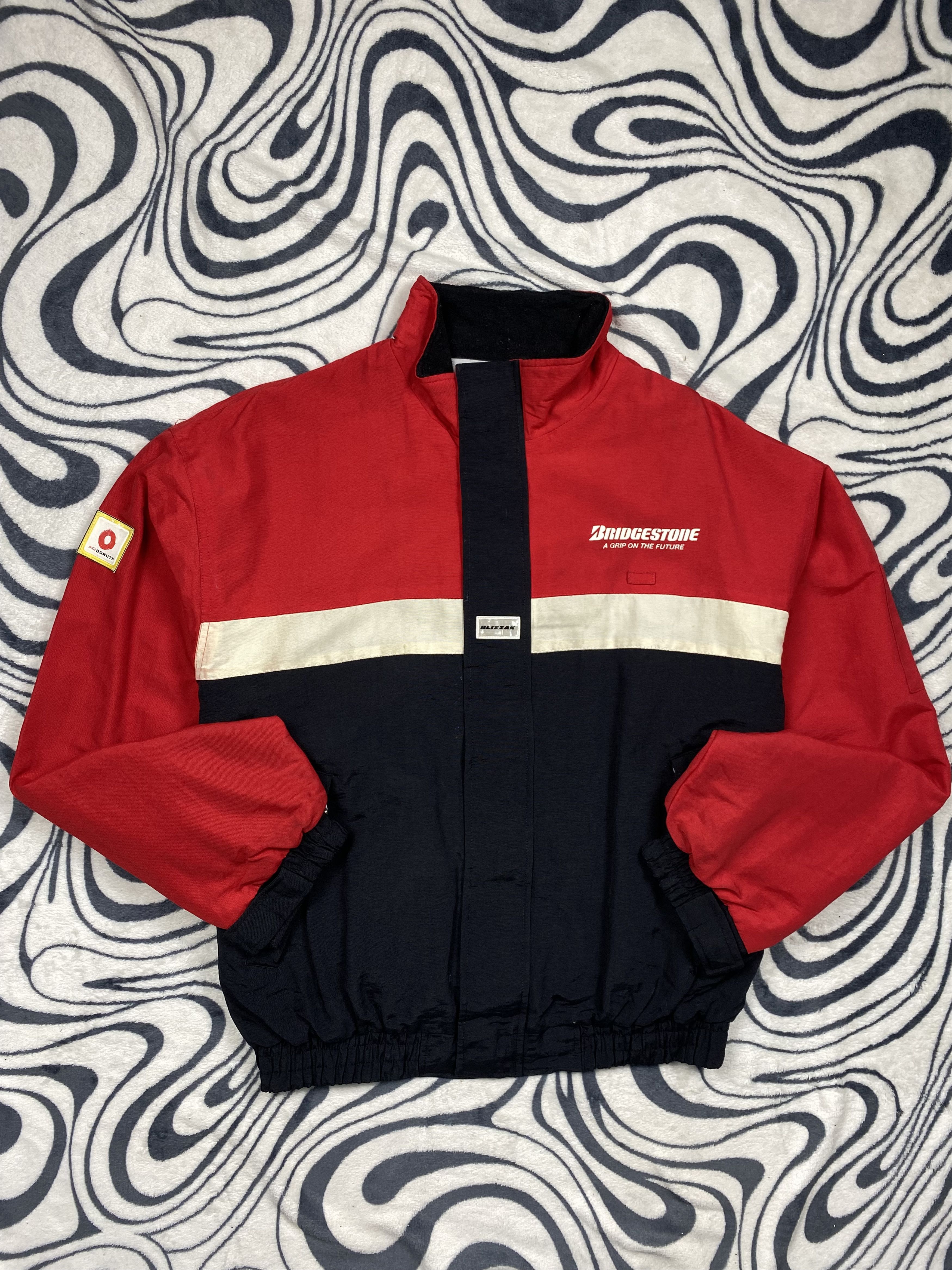 Vintage Blizzak Bridgestone Vintage Racing Team Jacket Size US L / EU 52-54 / 3 - 4 Thumbnail