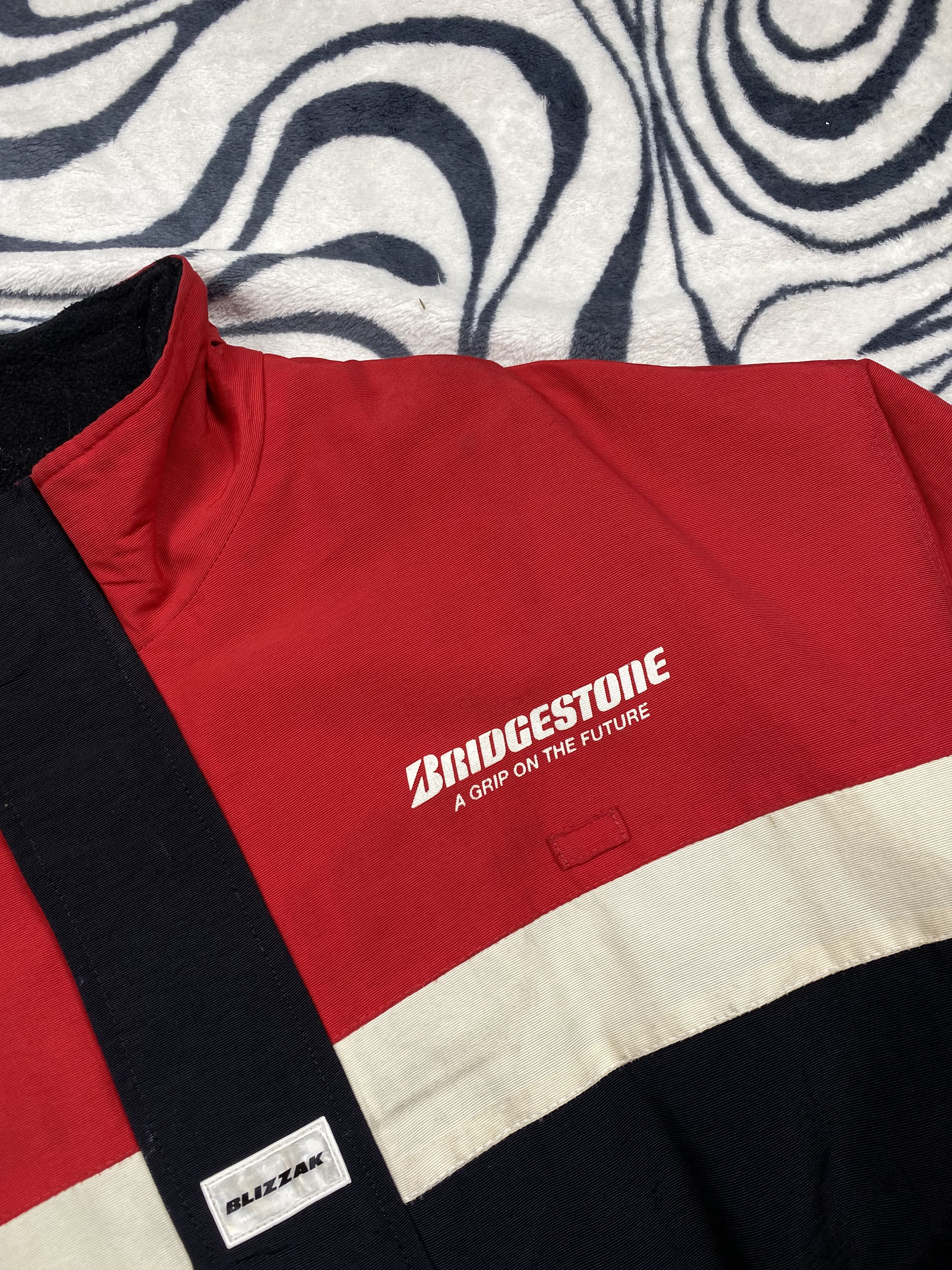 Vintage Blizzak Bridgestone Vintage Racing Team Jacket Size US L / EU 52-54 / 3 - 6 Thumbnail