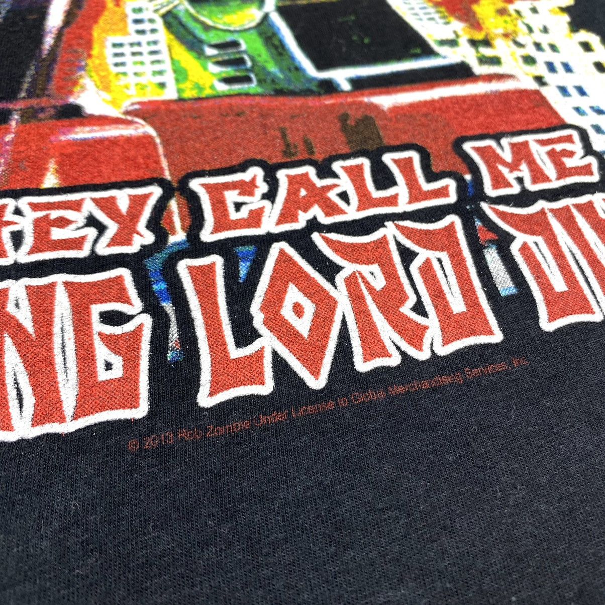 Band Tees Rare! 2013 Vintage Rob Zombie Band T Shirt Streetwear Hype Size US XL / EU 56 / 4 - 5 Thumbnail