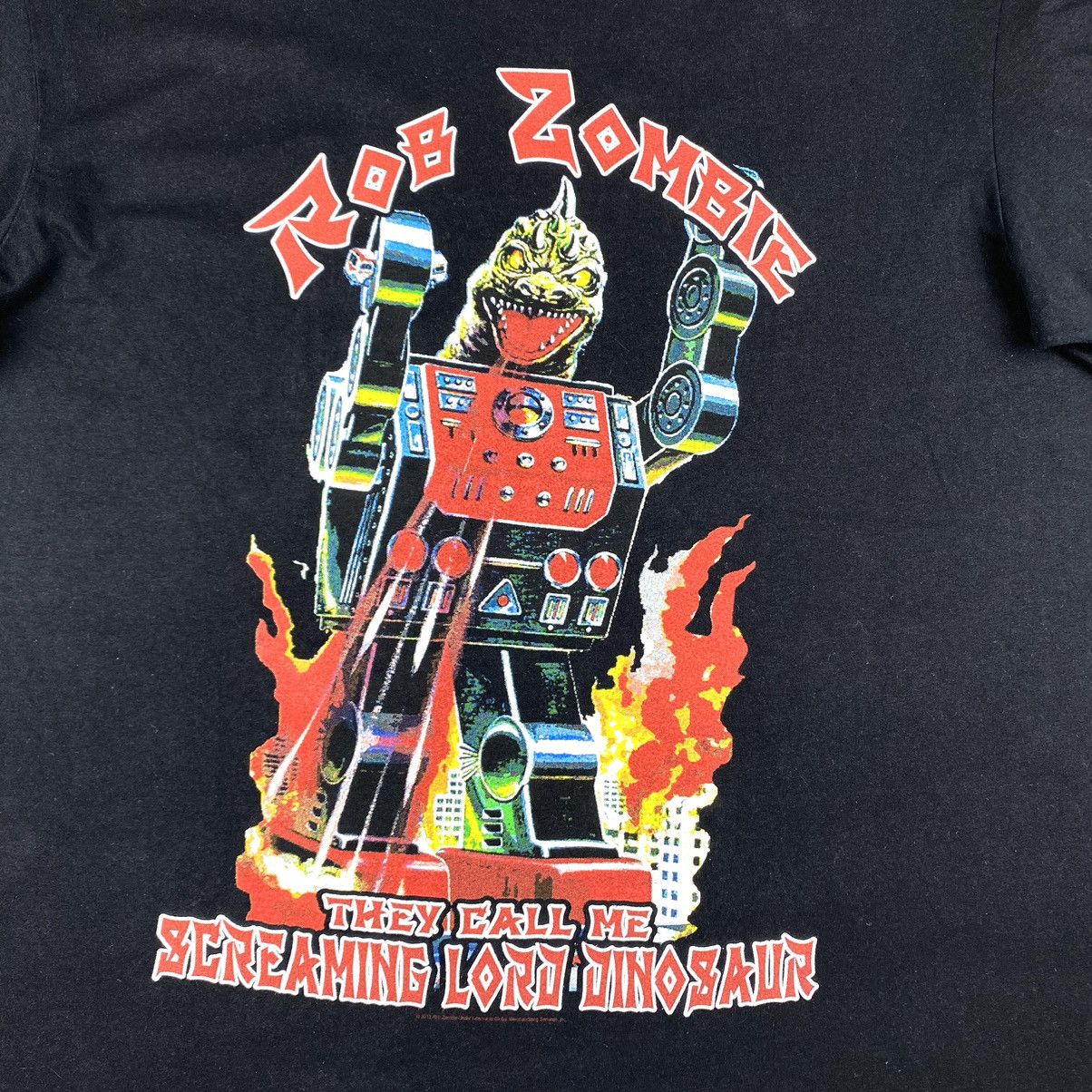 Band Tees Rare! 2013 Vintage Rob Zombie Band T Shirt Streetwear Hype Size US XL / EU 56 / 4 - 2 Thumbnail