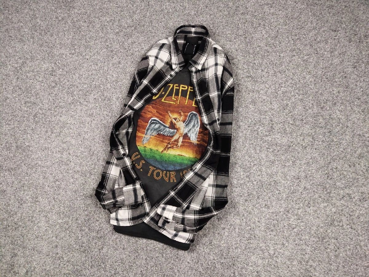 Flannel Vintage Flannel Shirt Travis Scott Style Streetwear Hype Size US L / EU 52-54 / 3 - 9 Thumbnail