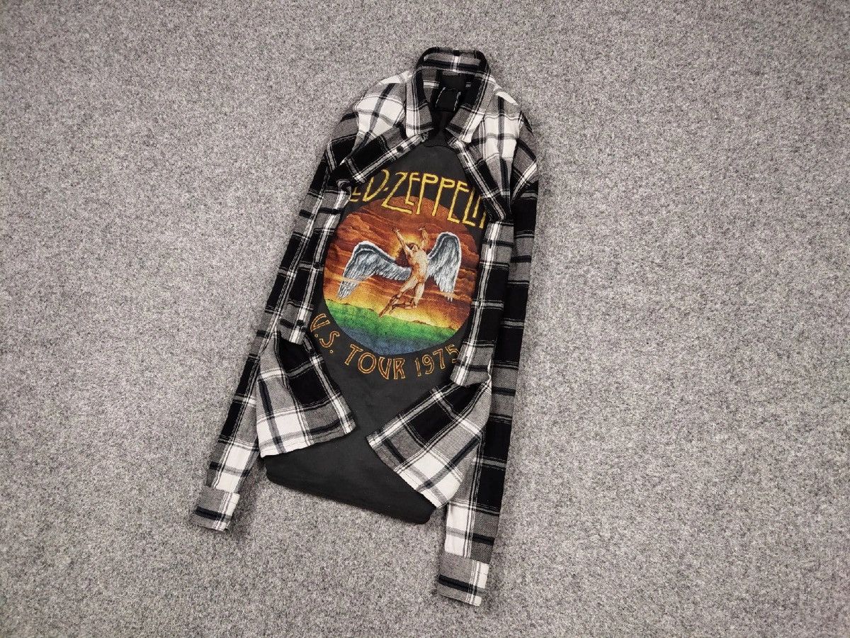 Flannel Vintage Flannel Shirt Travis Scott Style Streetwear Hype Size US L / EU 52-54 / 3 - 3 Thumbnail