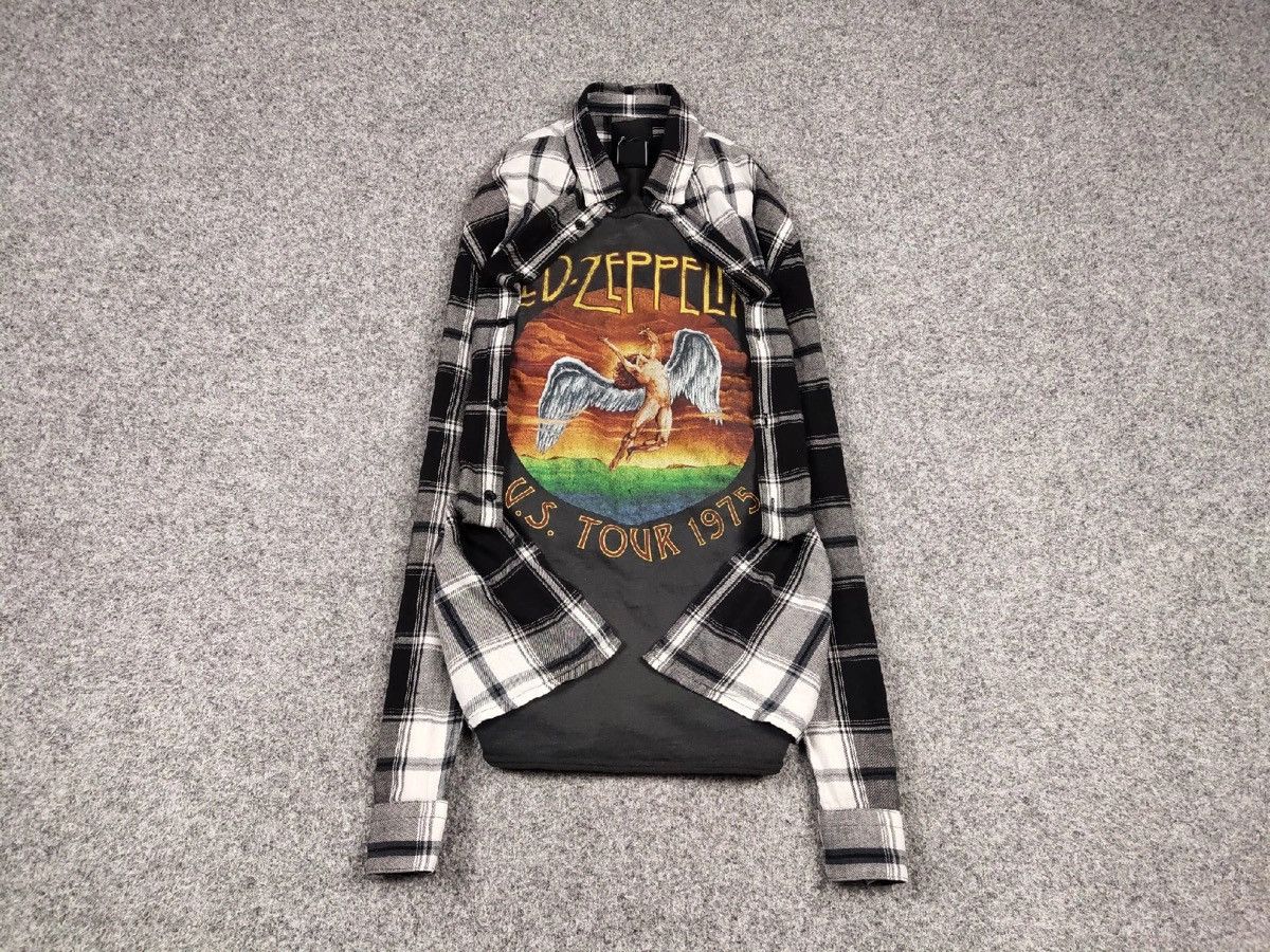 Flannel Vintage Flannel Shirt Travis Scott Style Streetwear Hype Size US L / EU 52-54 / 3 - 2 Thumbnail