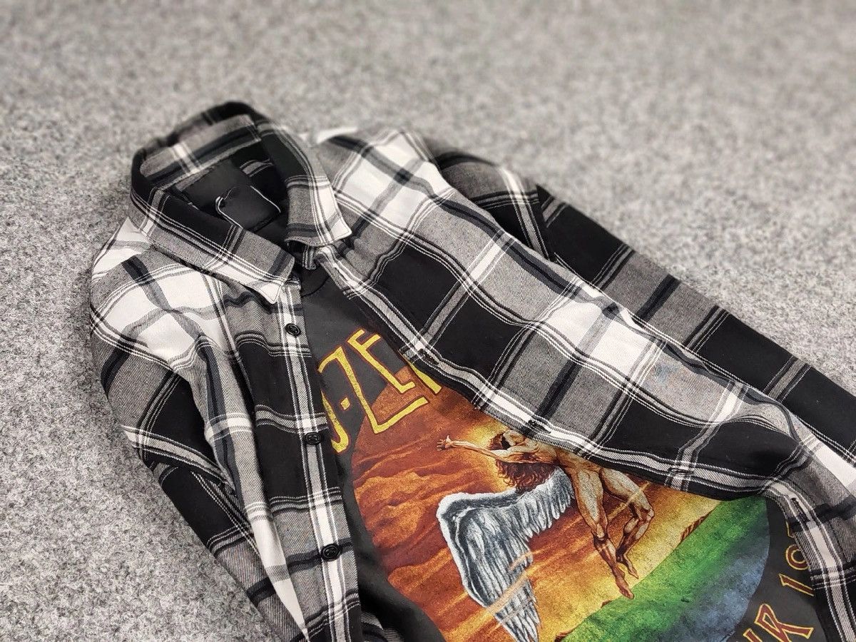 Flannel Vintage Flannel Shirt Travis Scott Style Streetwear Hype Size US L / EU 52-54 / 3 - 11 Thumbnail