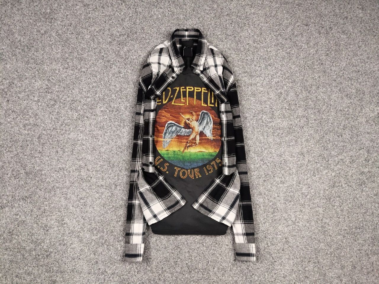 Flannel Vintage Flannel Shirt Travis Scott Style Streetwear Hype Size US L / EU 52-54 / 3 - 1 Thumbnail