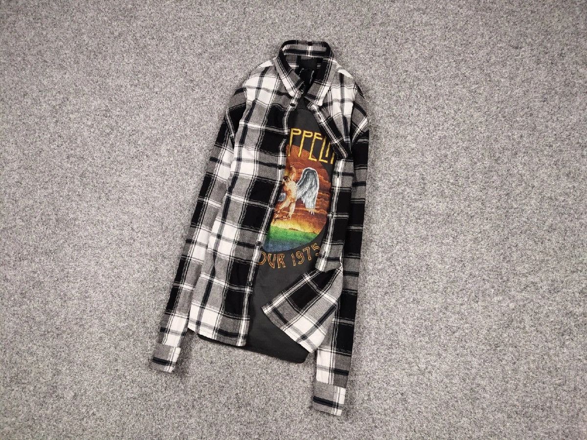 Flannel Vintage Flannel Shirt Travis Scott Style Streetwear Hype Size US L / EU 52-54 / 3 - 7 Thumbnail