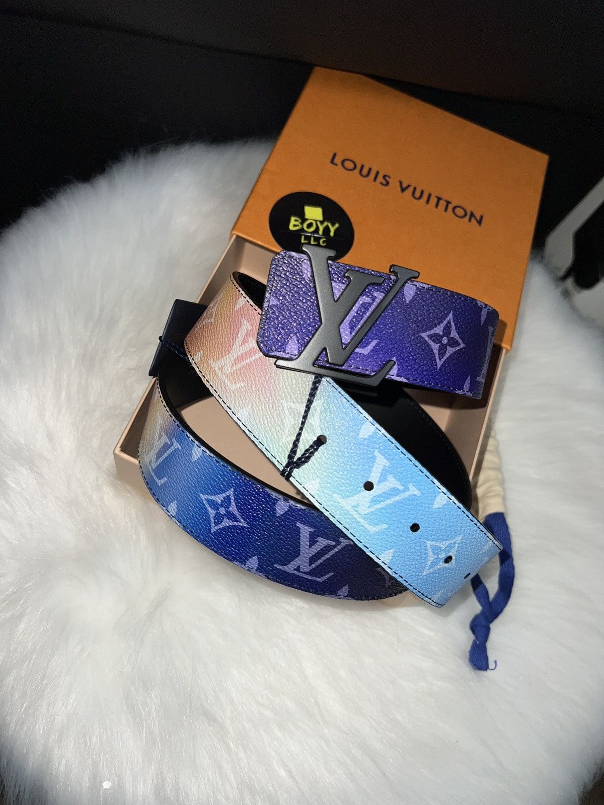 louis vuitton sunset belt