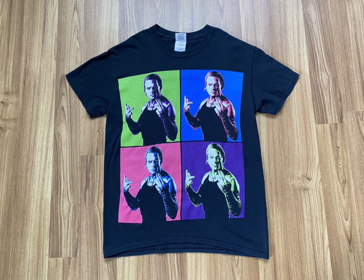 WWE Jeff Hardy WWE T Shirt Hardyboyz Tee Kane Undertaker Size US S / EU 44-46 / 1 - 1 Thumbnail
