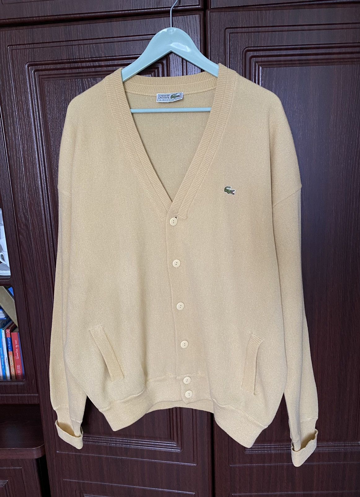 Lacoste Vintage Lacoste Cardigan Chemise Coogi Ralph Lauren Size US L / EU 52-54 / 3 - 1 Thumbnail