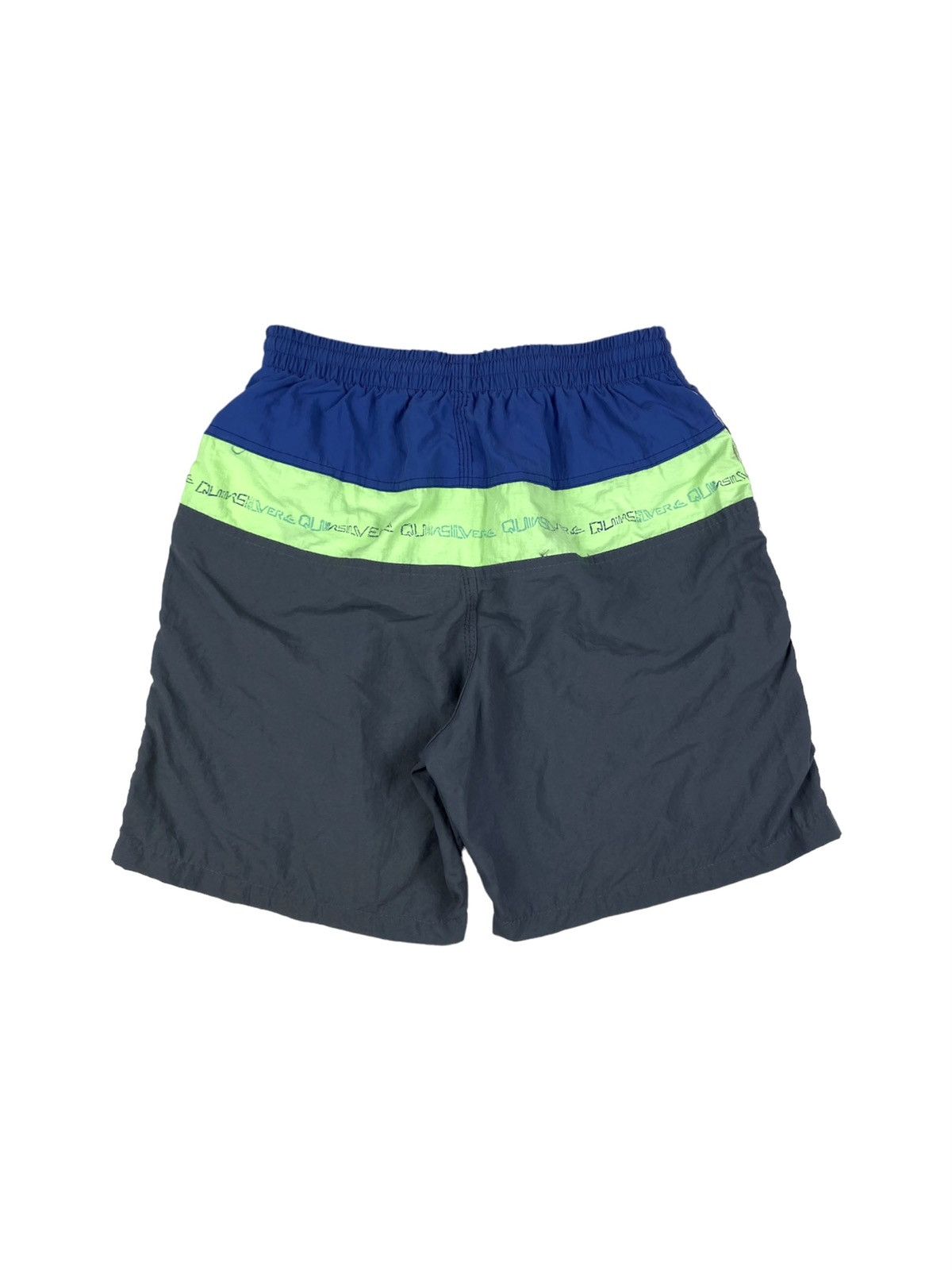 Quiksilver Early 90’s Y2K Vintage Quiksilver Patch Shorts Swim Wear Size US 32 / EU 48 - 2 Thumbnail
