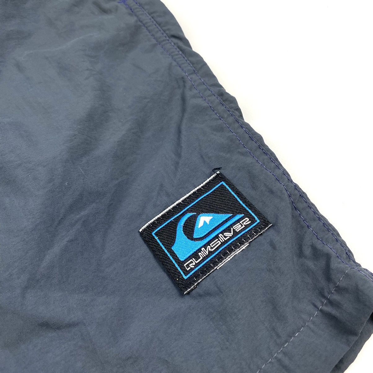 Quiksilver Early 90’s Y2K Vintage Quiksilver Patch Shorts Swim Wear Size US 32 / EU 48 - 6 Thumbnail