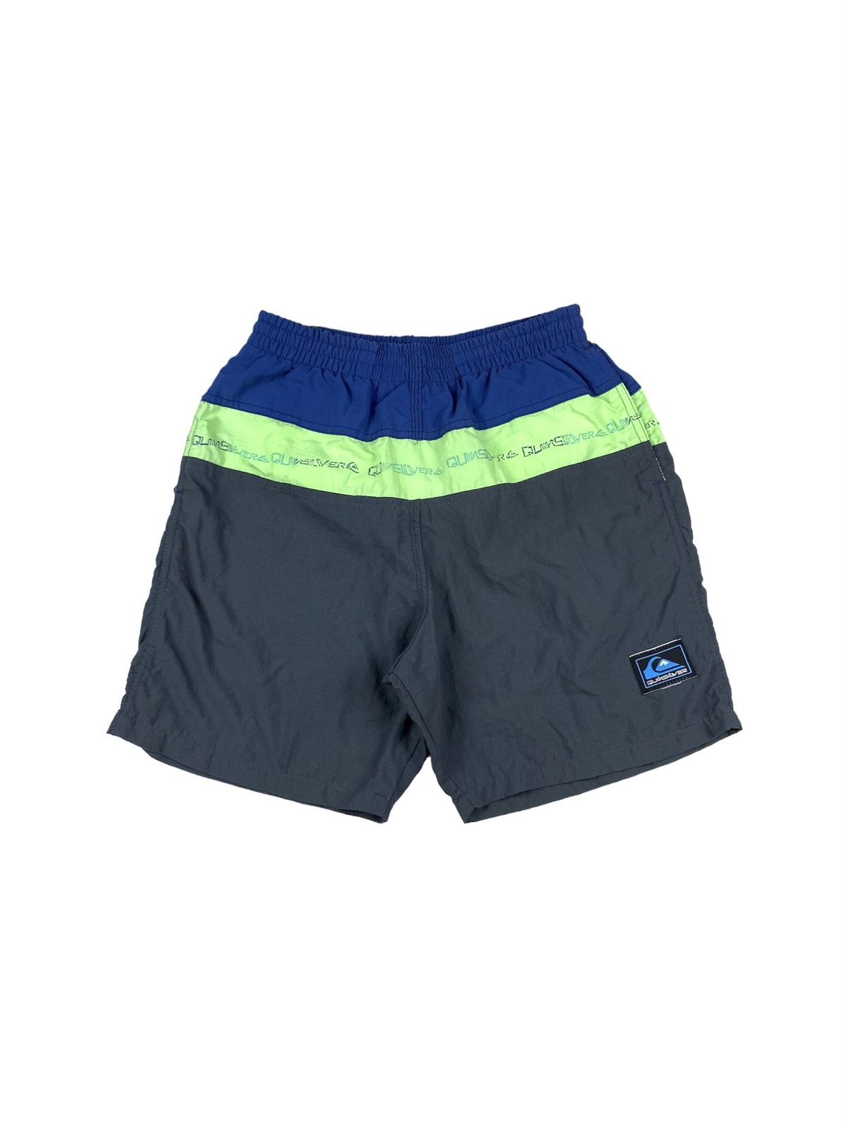Quiksilver Early 90’s Y2K Vintage Quiksilver Patch Shorts Swim Wear Size US 32 / EU 48 - 1 Thumbnail