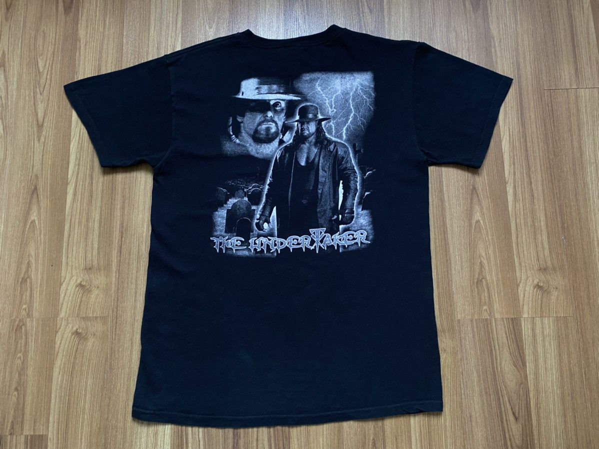 WWE Vintage The Undertaker T Shirt Tee WWE Bret Hart Kane Size US M / EU 48-50 / 2 - 4 Thumbnail