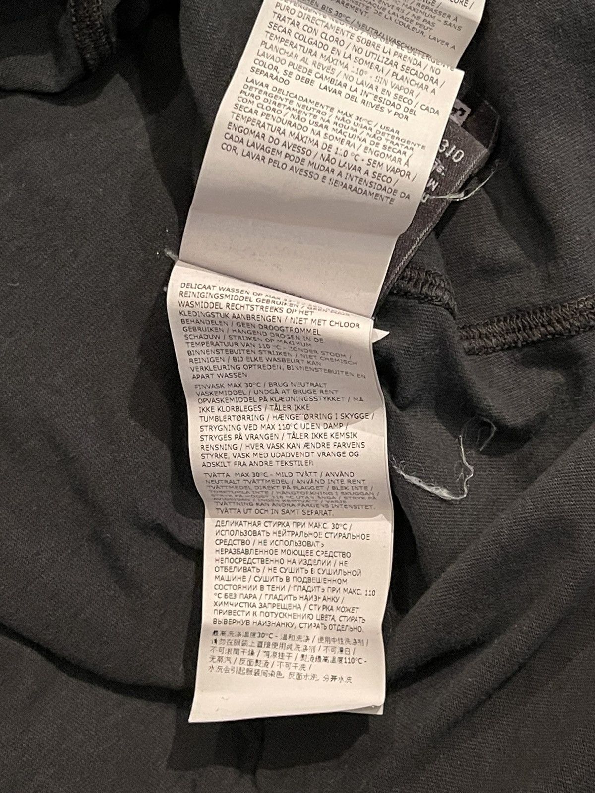 Stone Island Stone Island black ‘Across Chest’ Graphic T-Shirt Size US L / EU 52-54 / 3 - 6 Thumbnail