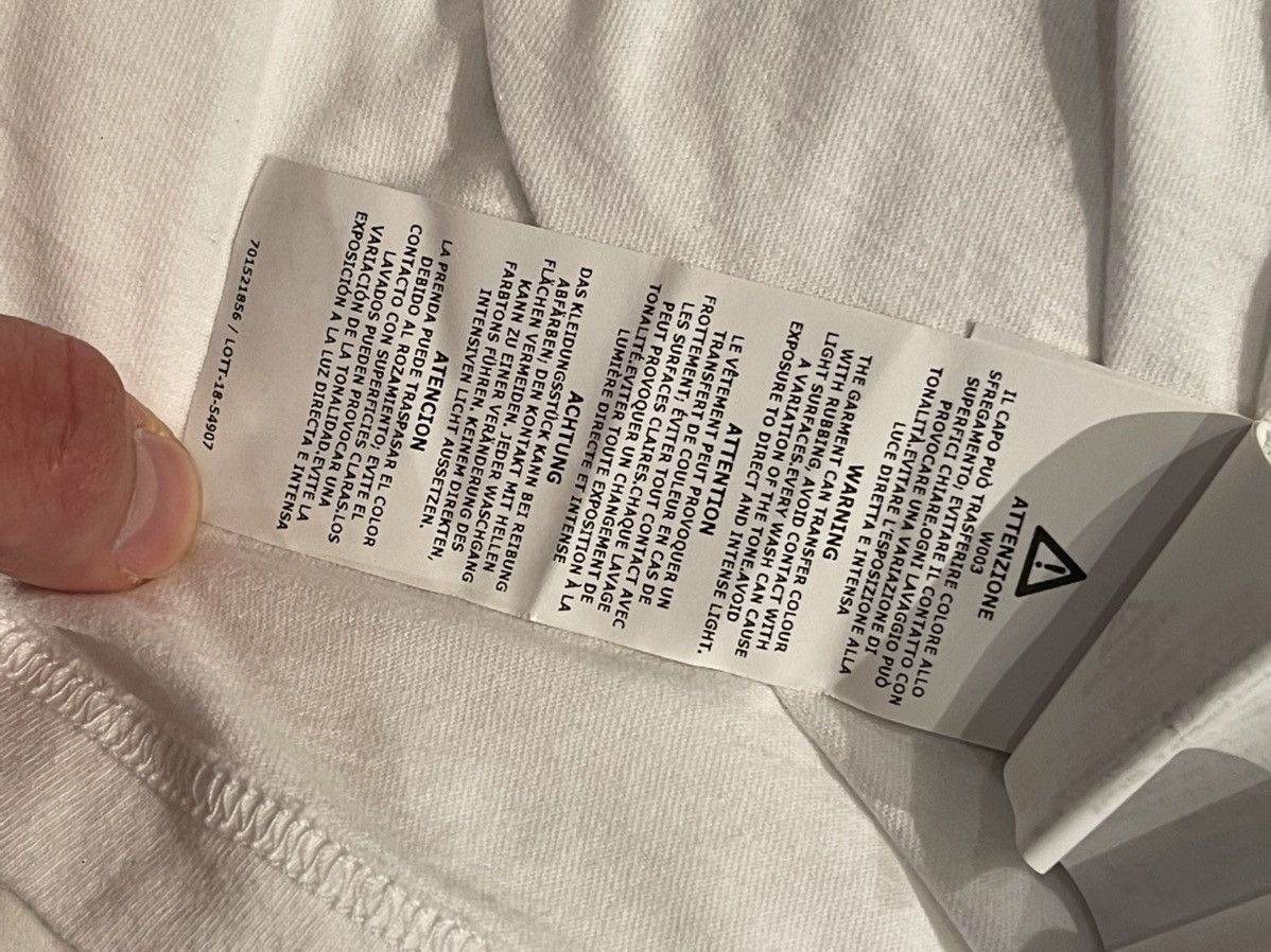 Stone Island Stone Island white ‘Across Chest’ Graphic T-Shirt Size US L / EU 52-54 / 3 - 7 Thumbnail