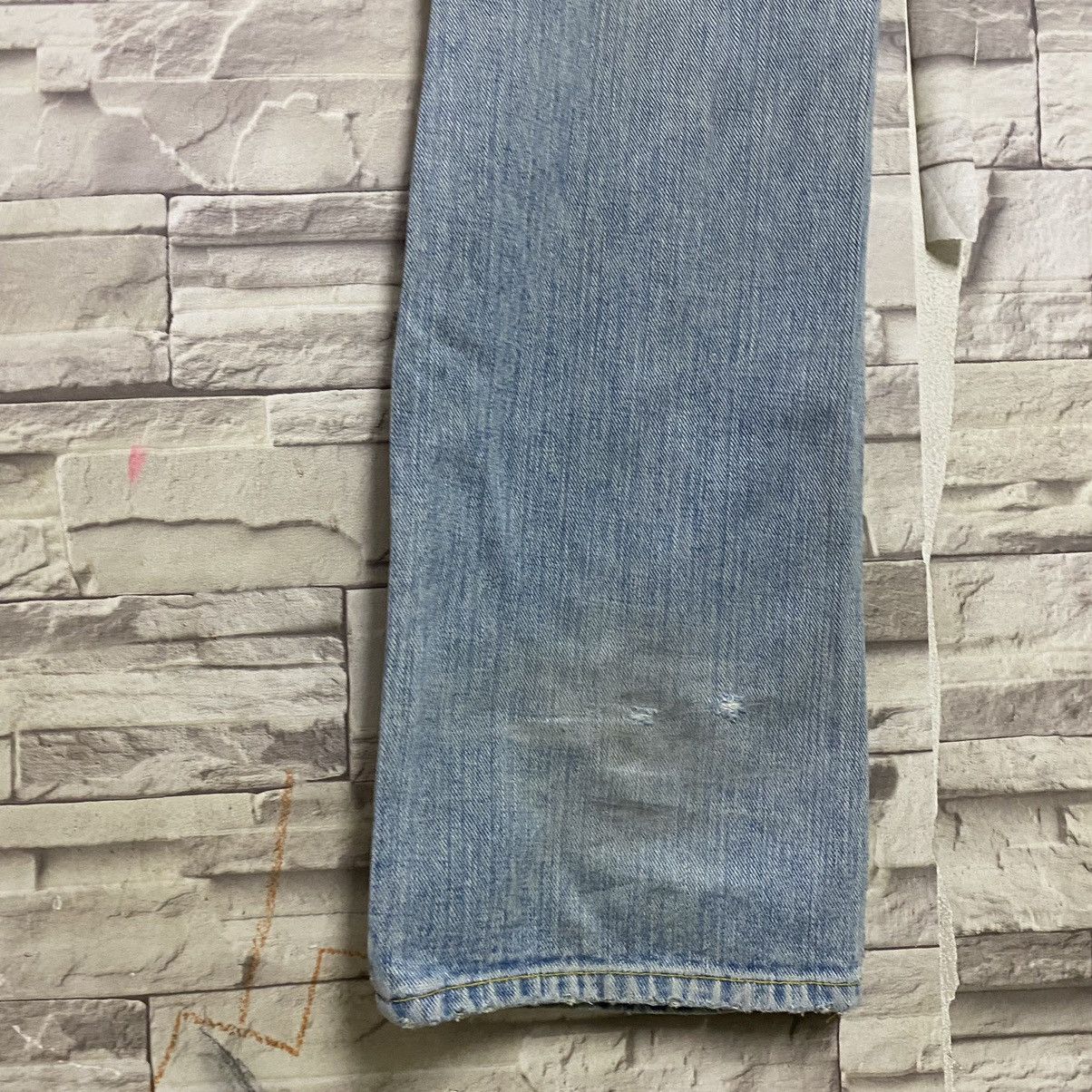 Japanese Brand Melrose X Marvel Denim Flare Jeans Distressed Size US 31 - 13 Thumbnail