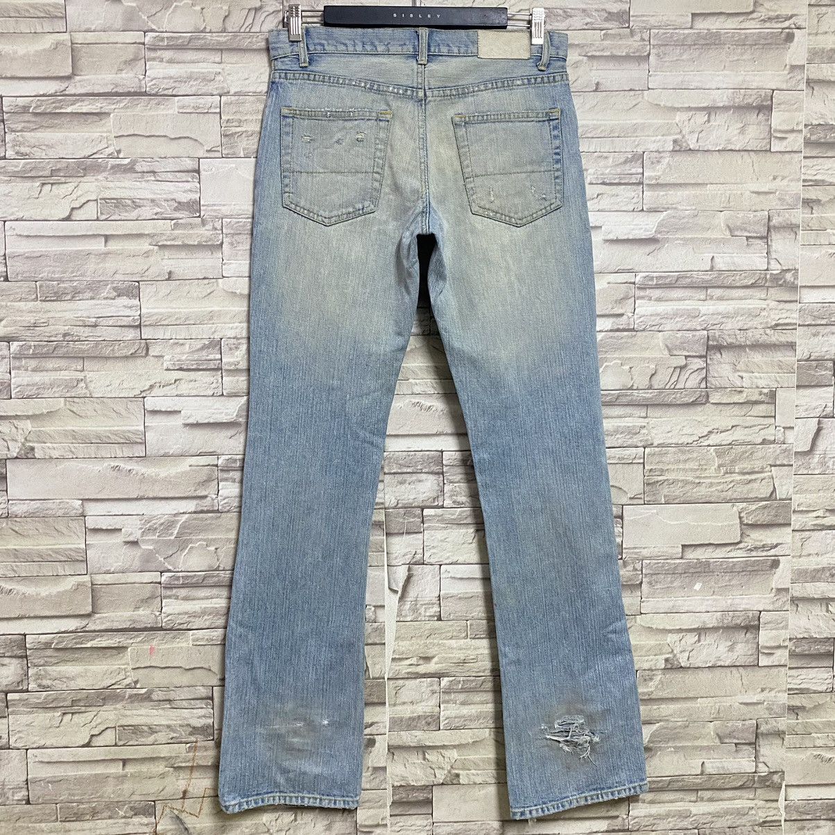 Japanese Brand Melrose X Marvel Denim Flare Jeans Distressed Size US 31 - 9 Thumbnail