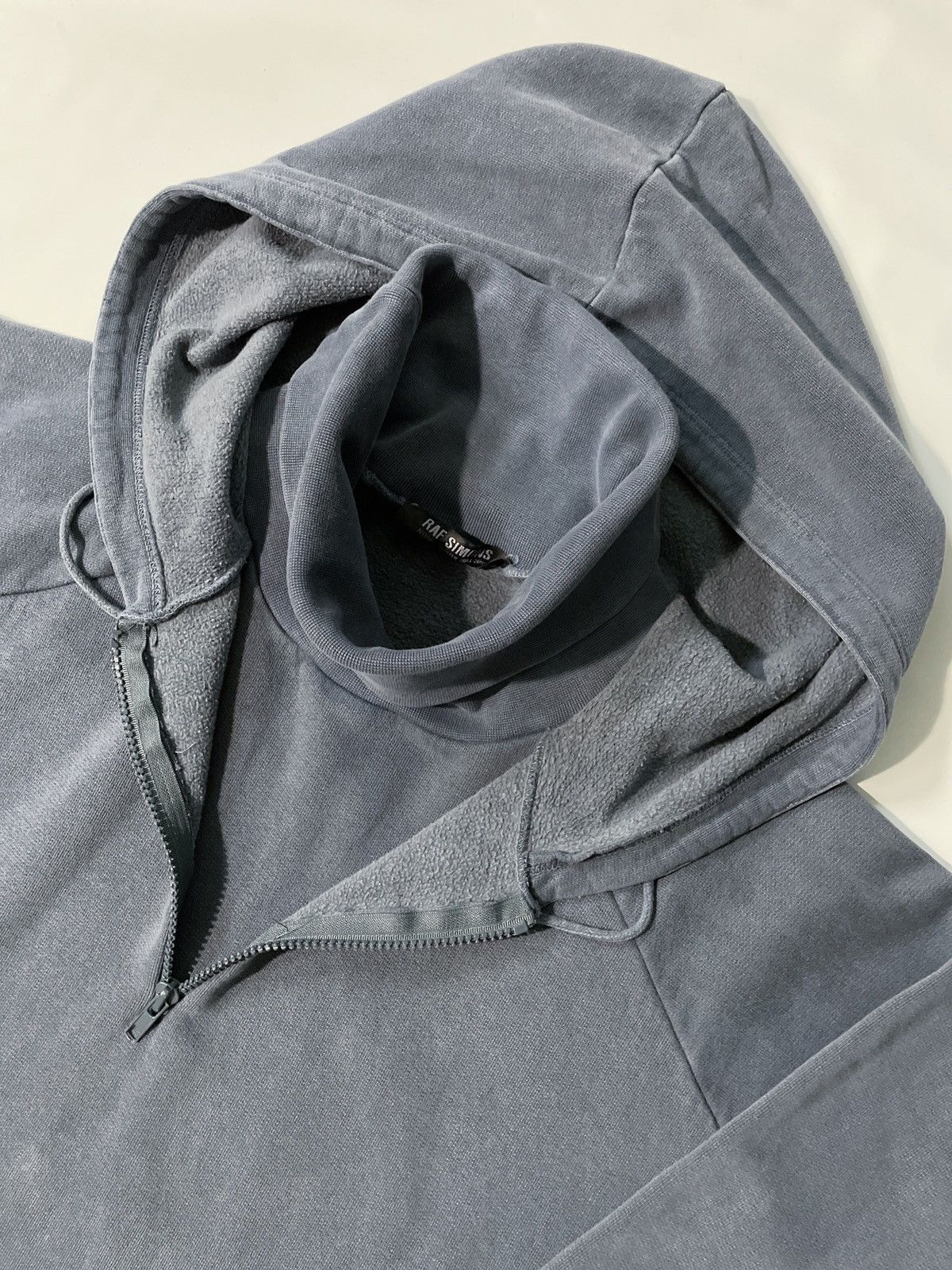48 Raf Simons aw04 WAVES oversized cape cloak hoodie og | eBay