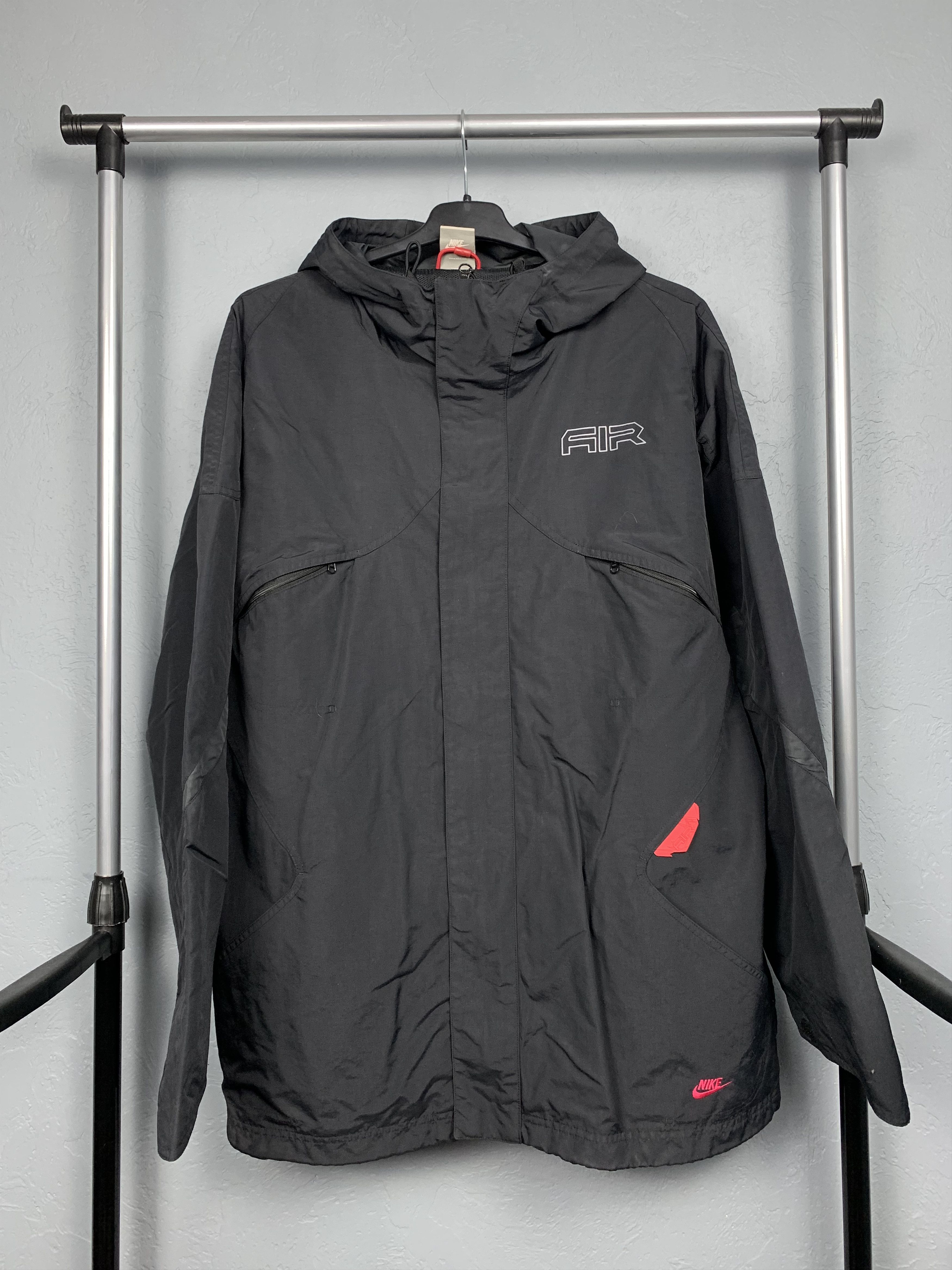 Nike Nike Air Vintage Nylon Gorpcore Jacket Y2K Size US XL / EU 56 / 4 - 1 Thumbnail