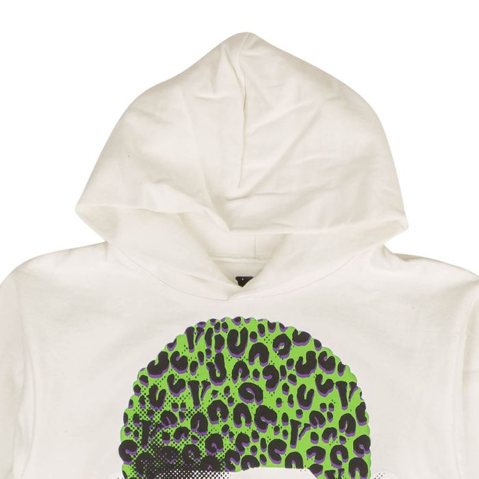 Vlone NEW VLONE X RODMAN White Cheetah Hoodie Sweatshirt Size S Grailed