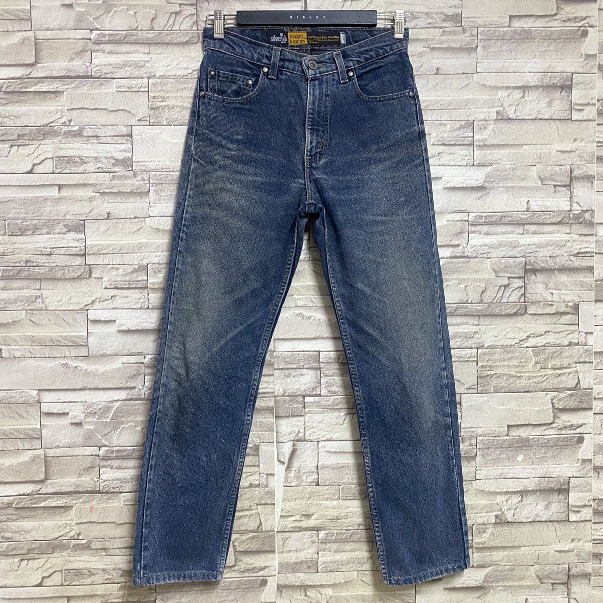 Levi's Vintage 90s Levis Silvertab Straight & Narrow Jeans Size US 29 - 3 Thumbnail