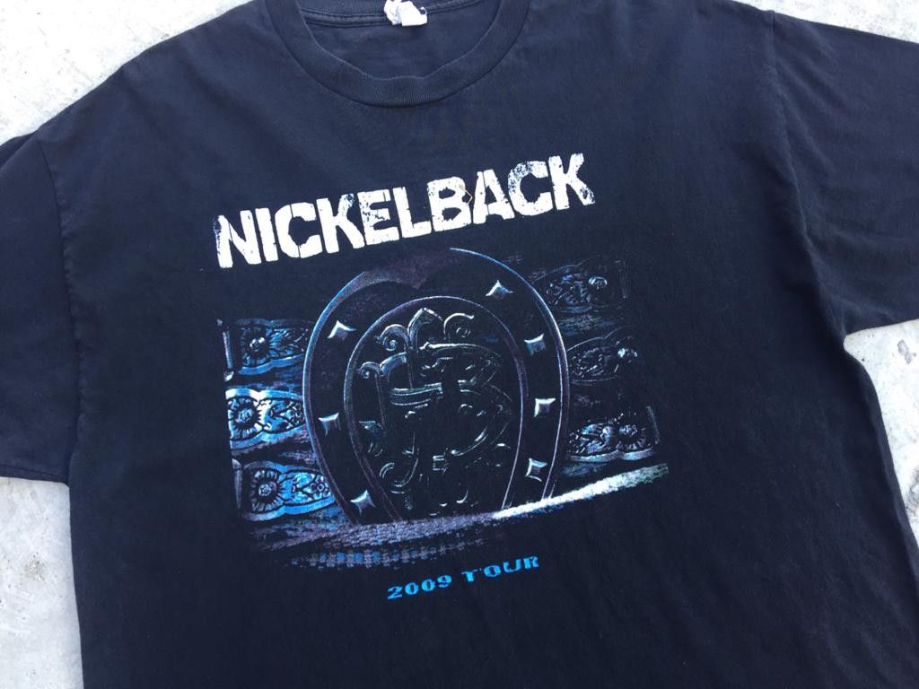 Band Tees × Vintage Vintage Nickelback Hinder Saving Abel Papa Roach Tour 2009 Size US XL / EU 56 / 4 - 6 Thumbnail