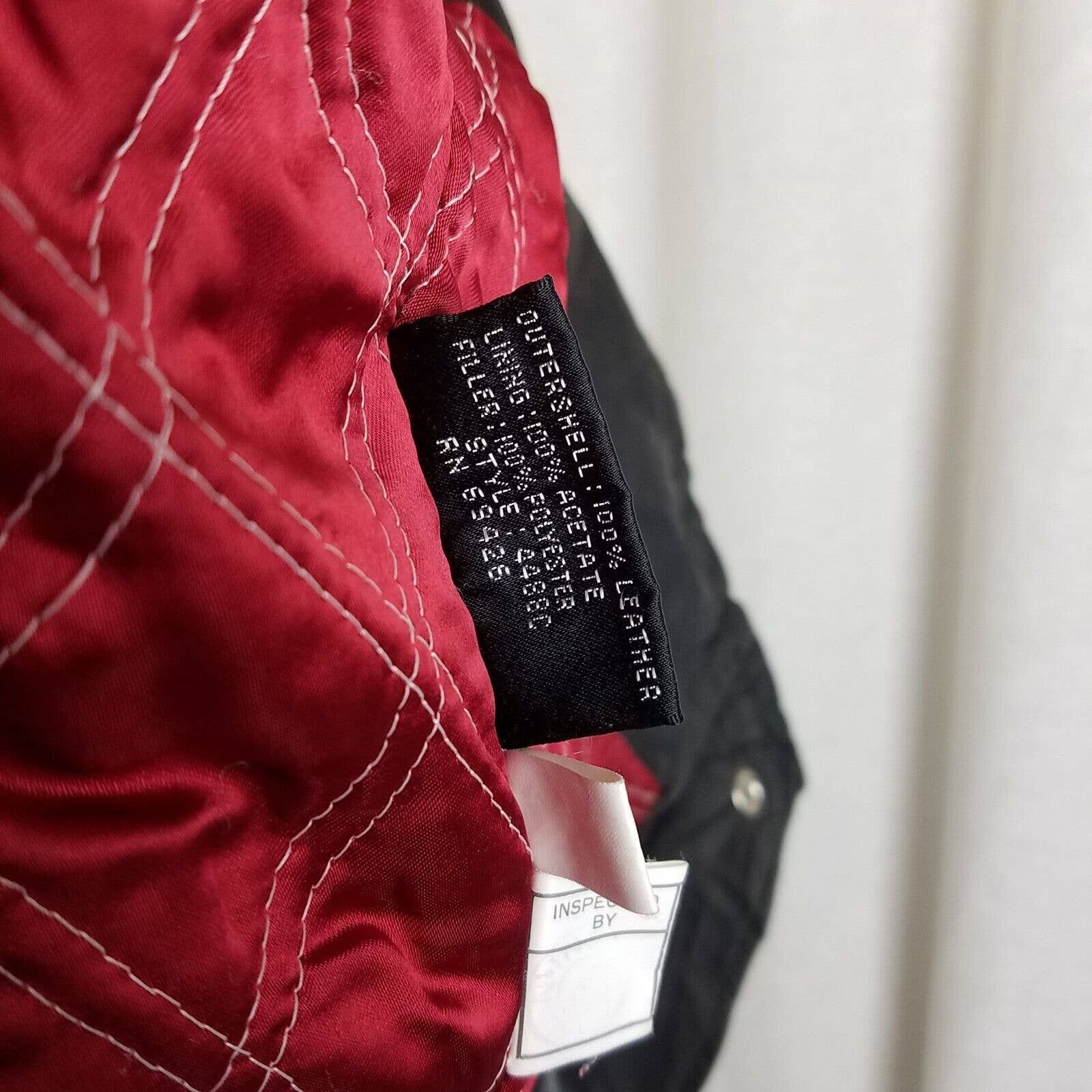 Vintage Chia Colorblock Leather Moto Biker Jacket Belted MJ Thriller Size L / US 10 / IT 46 - 7 Thumbnail