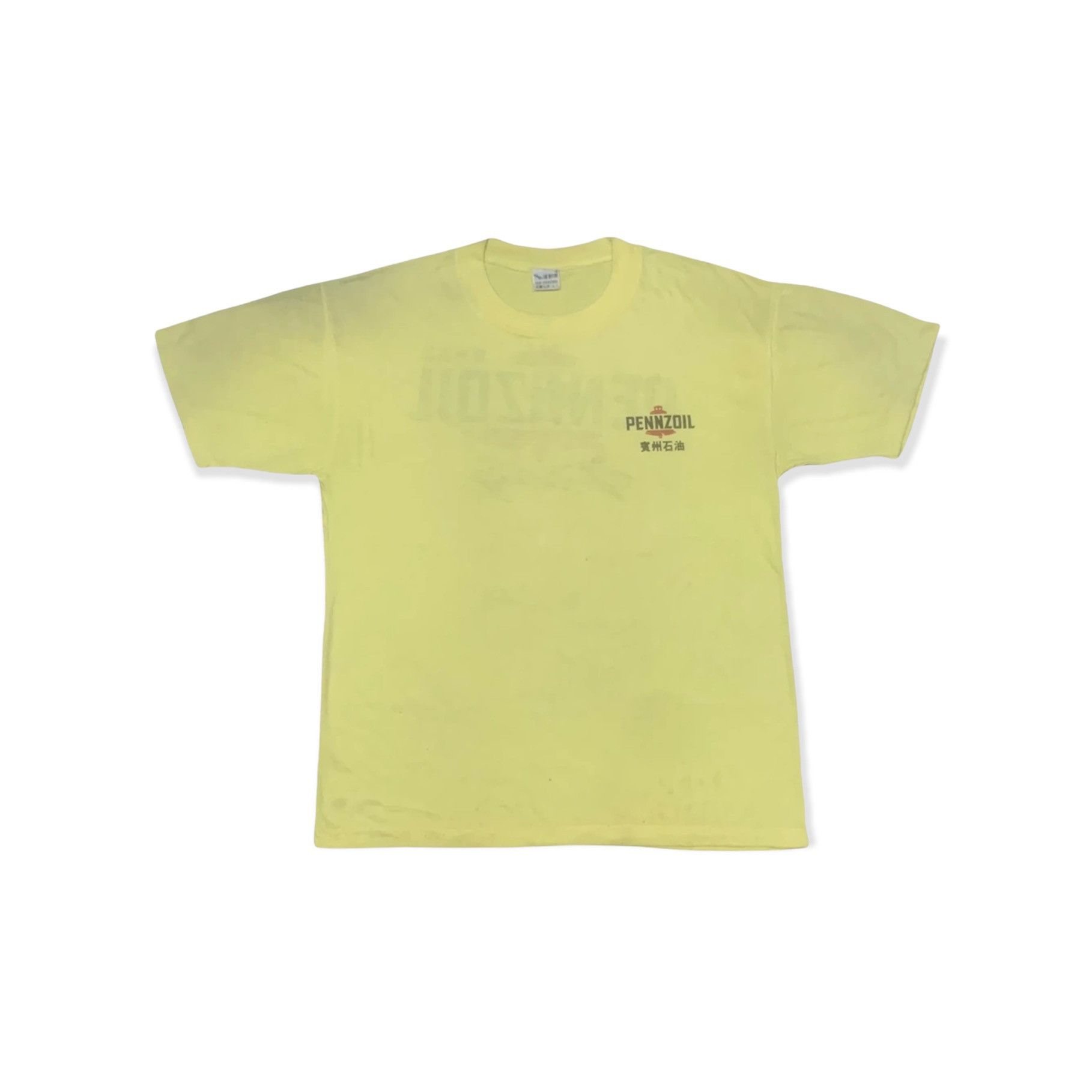 Gear for Sports wawawoowa - Vintage Japanese Pennzoil Single-Stitch Shirt Size US M / EU 48-50 / 2 - 2 Thumbnail