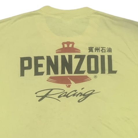 Gear for Sports wawawoowa - Vintage Japanese Pennzoil Single-Stitch Shirt Size US M / EU 48-50 / 2 - 1 Thumbnail