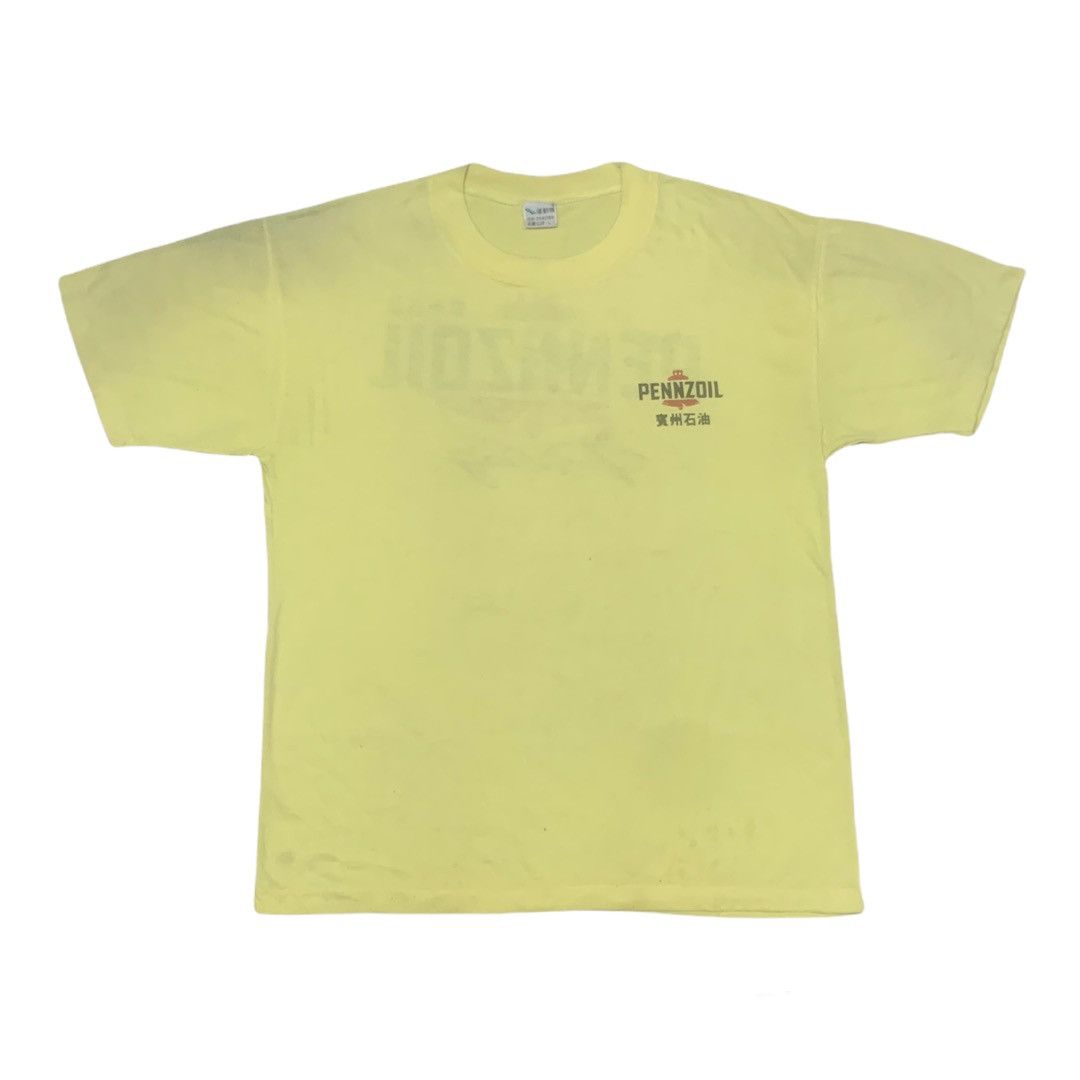 Gear for Sports wawawoowa - Vintage Japanese Pennzoil Single-Stitch Shirt Size US M / EU 48-50 / 2 - 4 Thumbnail