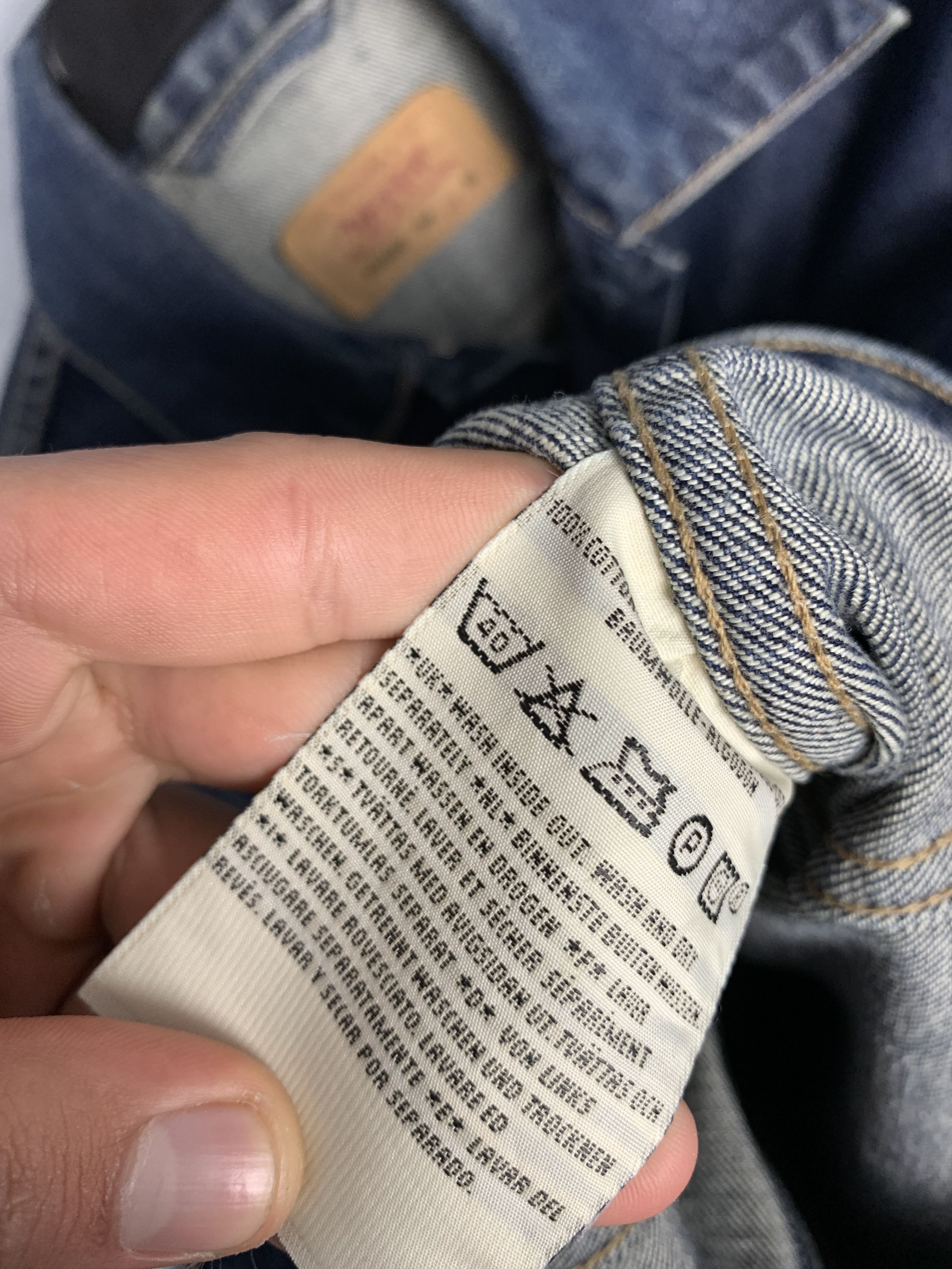 Levi's Vintage Levis Mens Denim Jacket Jeans Size US S / EU 44-46 / 1 - 8 Thumbnail