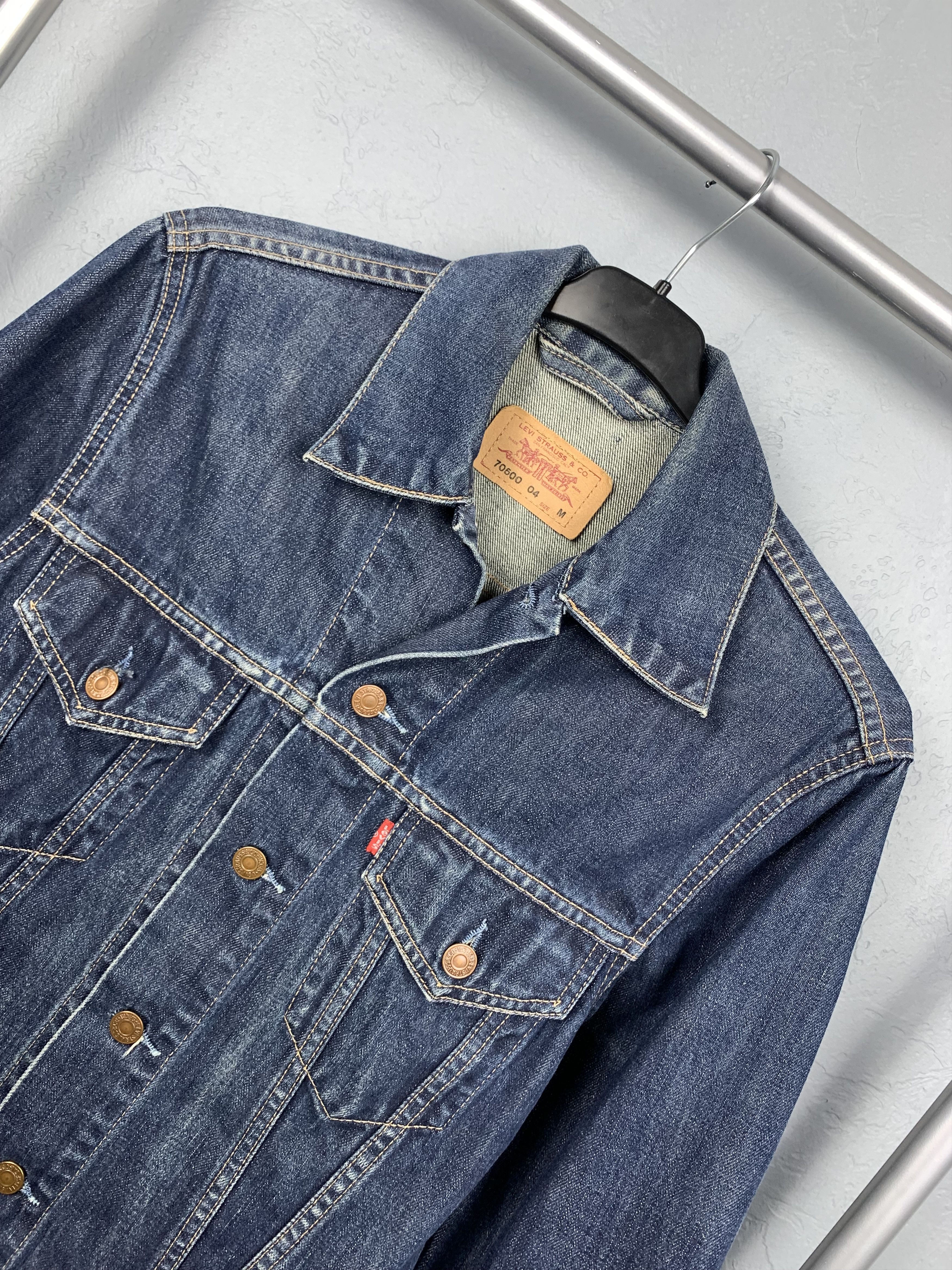 Levi's Vintage Levis Mens Denim Jacket Jeans Size US S / EU 44-46 / 1 - 2 Thumbnail