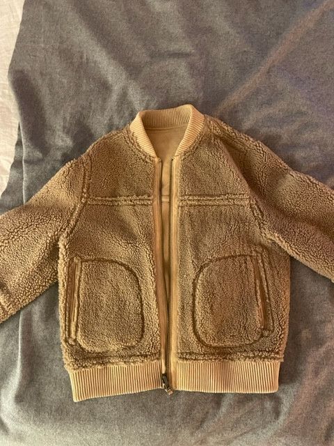 Vince Vince Men’s Reversible Shearling Suede Leather Bomber Jacket Size US M / EU 48-50 / 2 - 6 Thumbnail