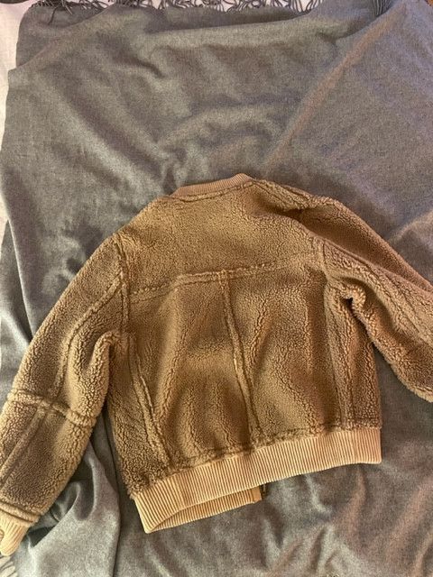 Vince Vince Men’s Reversible Shearling Suede Leather Bomber Jacket Size US M / EU 48-50 / 2 - 7 Thumbnail
