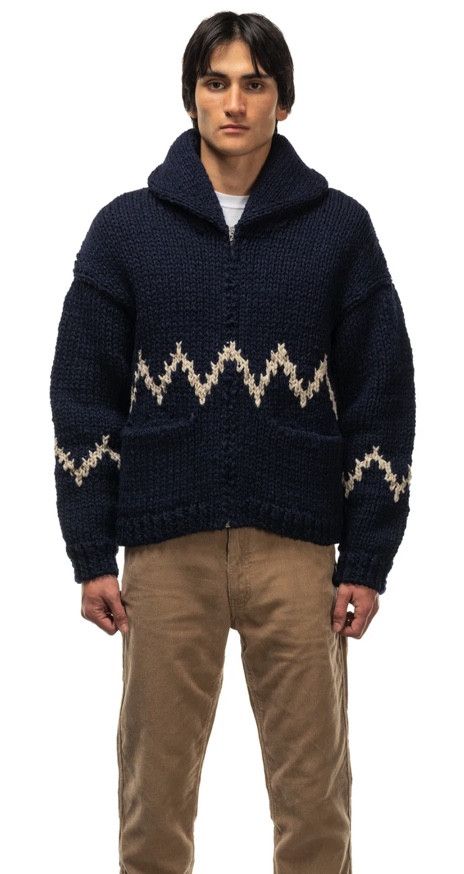 Visvim Cowichan SB Hand-Knit, F.Z. | Grailed