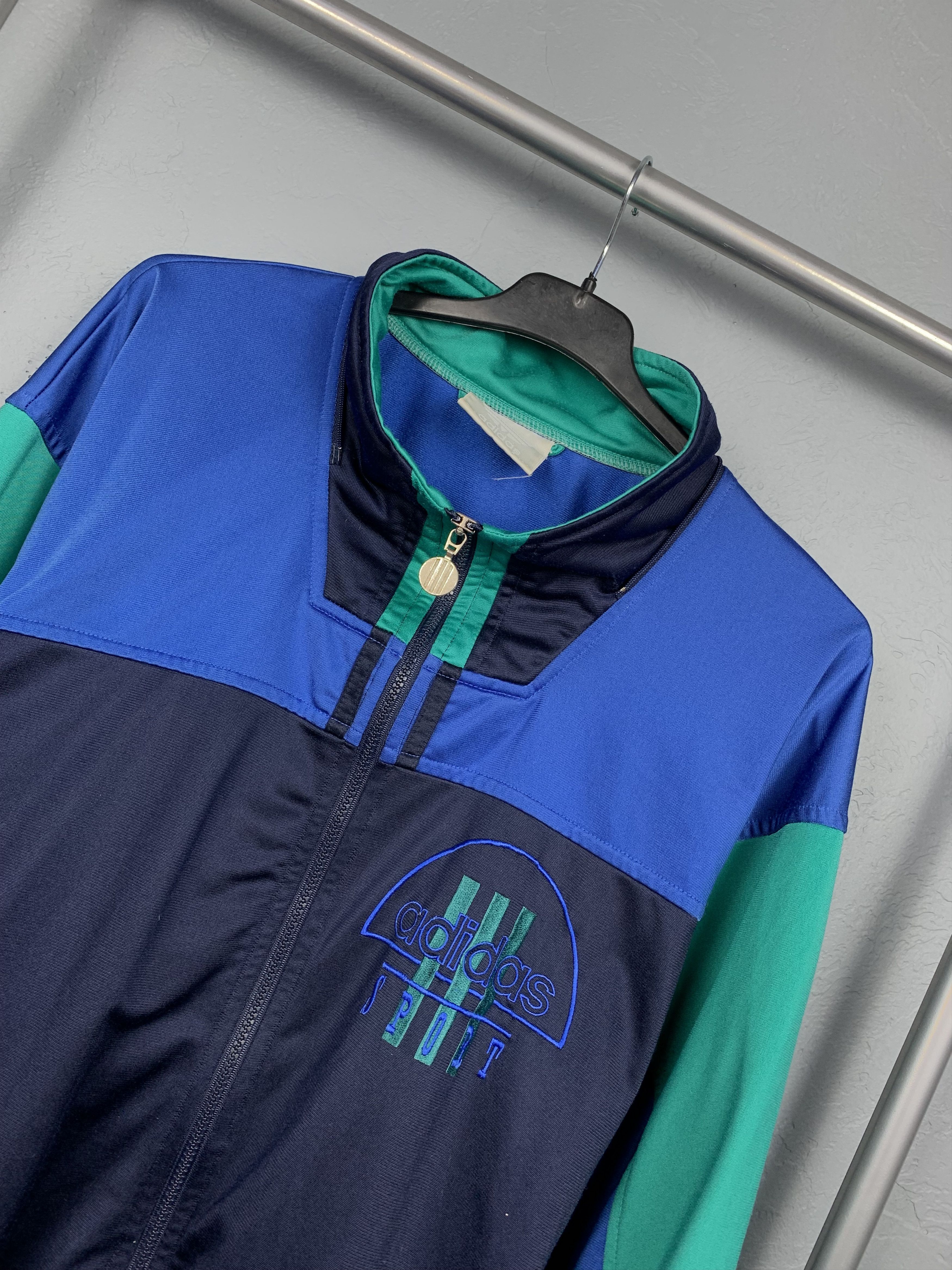 Adidas Adidas Vintage Mens Track Top Jacket Size US L / EU 52-54 / 3 - 2 Thumbnail