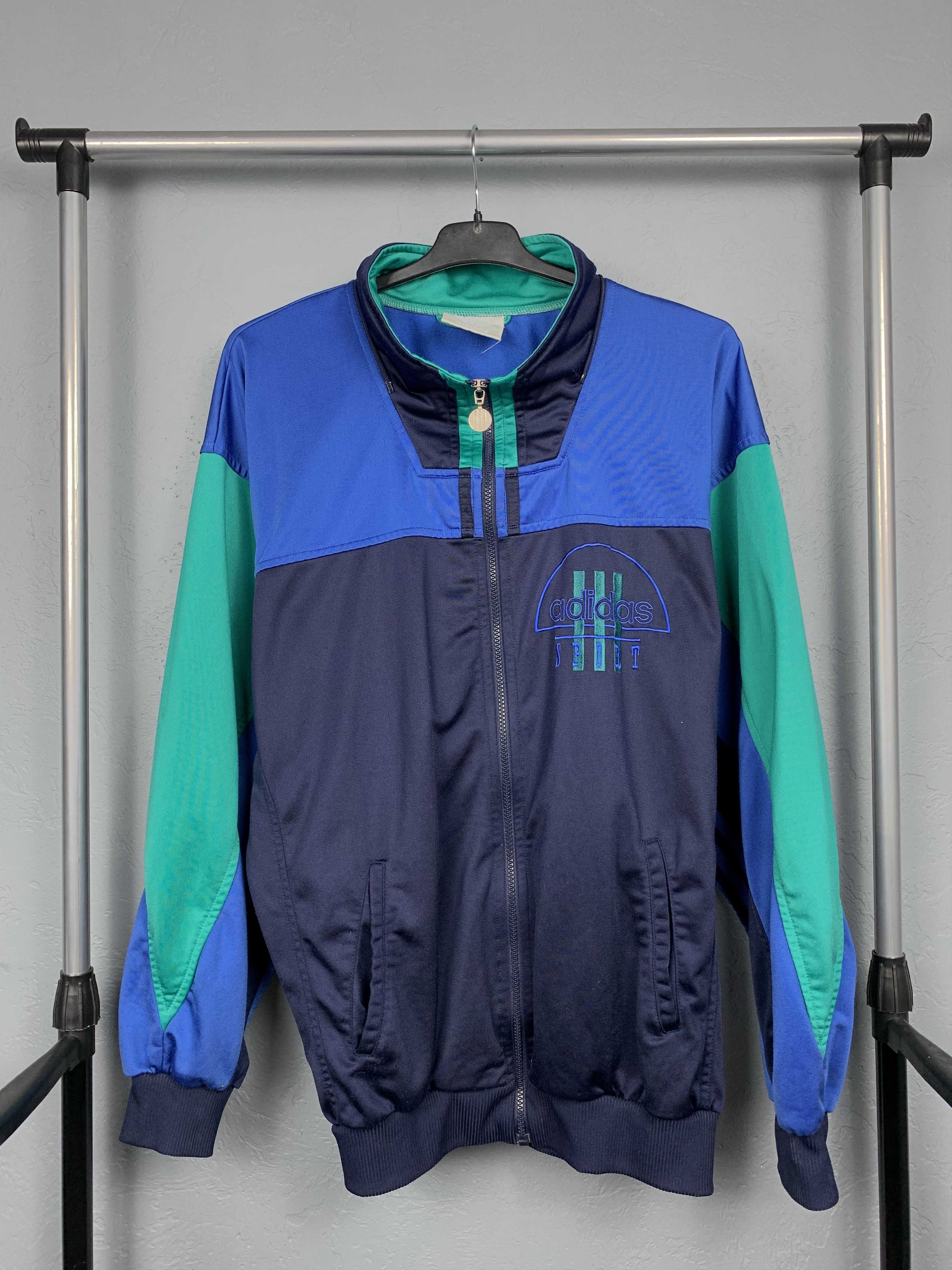 Adidas Adidas Vintage Mens Track Top Jacket Size US L / EU 52-54 / 3 - 1 Thumbnail