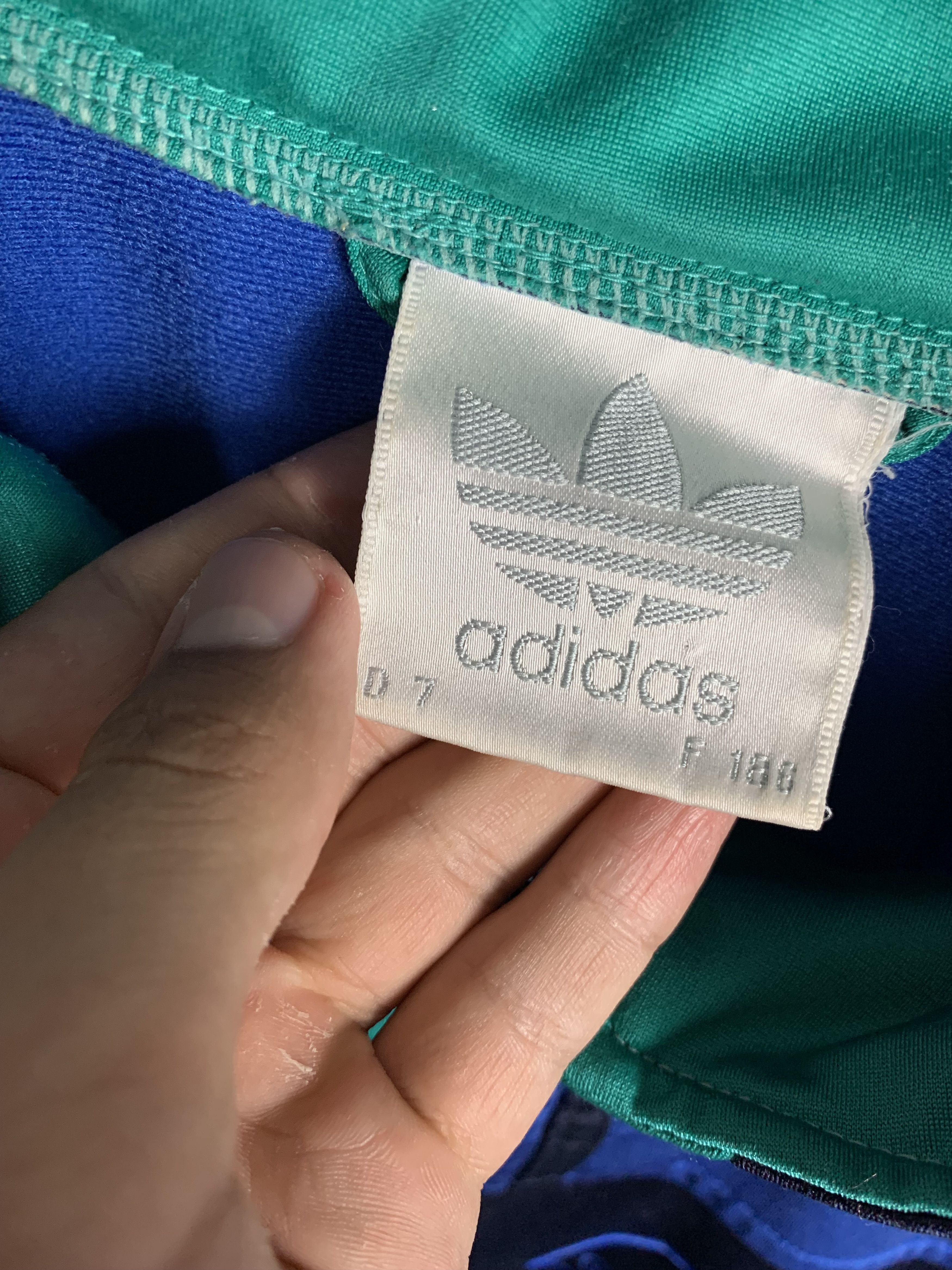 Adidas Adidas Vintage Mens Track Top Jacket Size US L / EU 52-54 / 3 - 3 Thumbnail