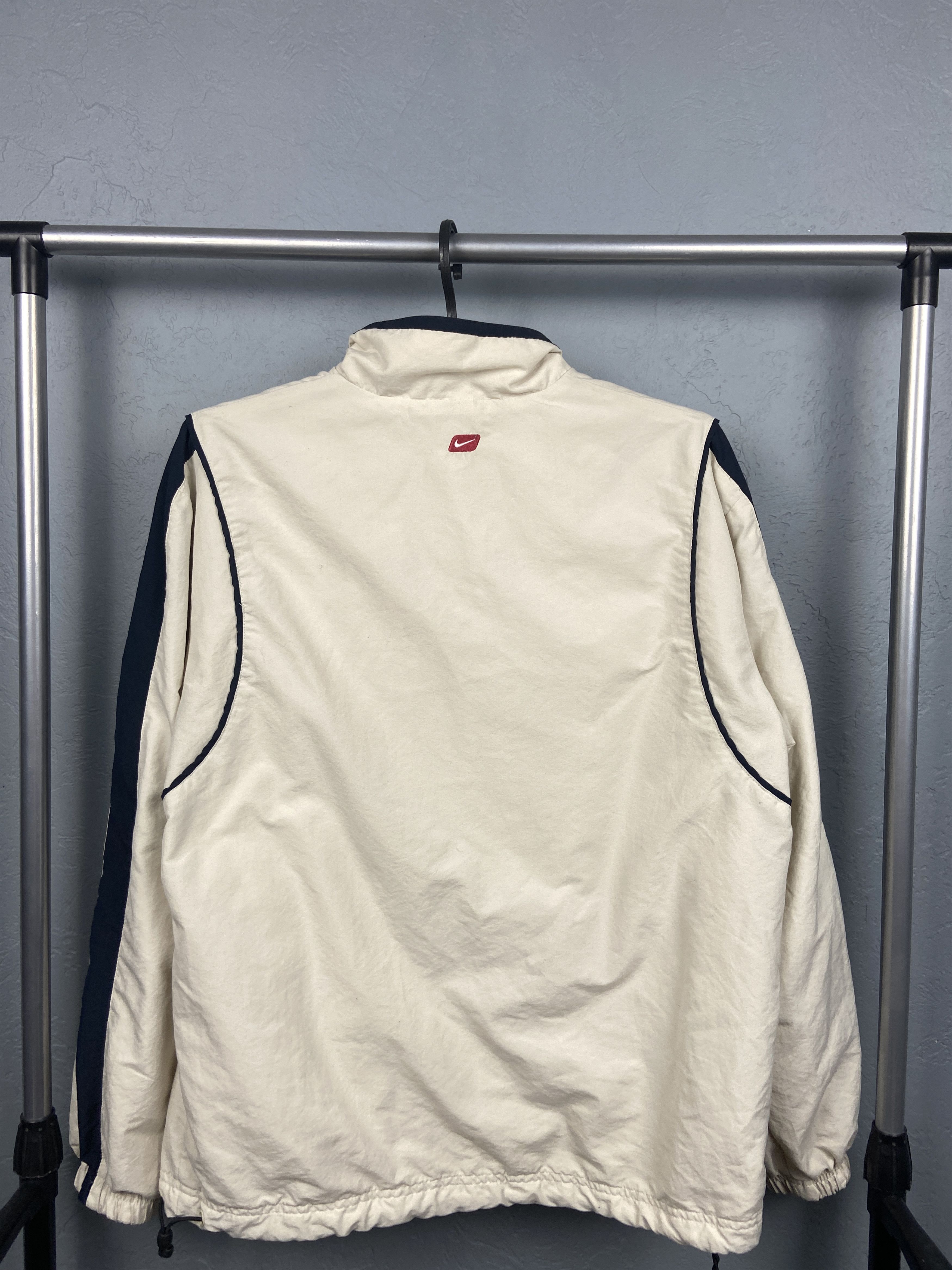 Nike Nike 90s Vintage Mens Nylon Track Top Jacket Size US S / EU 44-46 / 1 - 7 Thumbnail