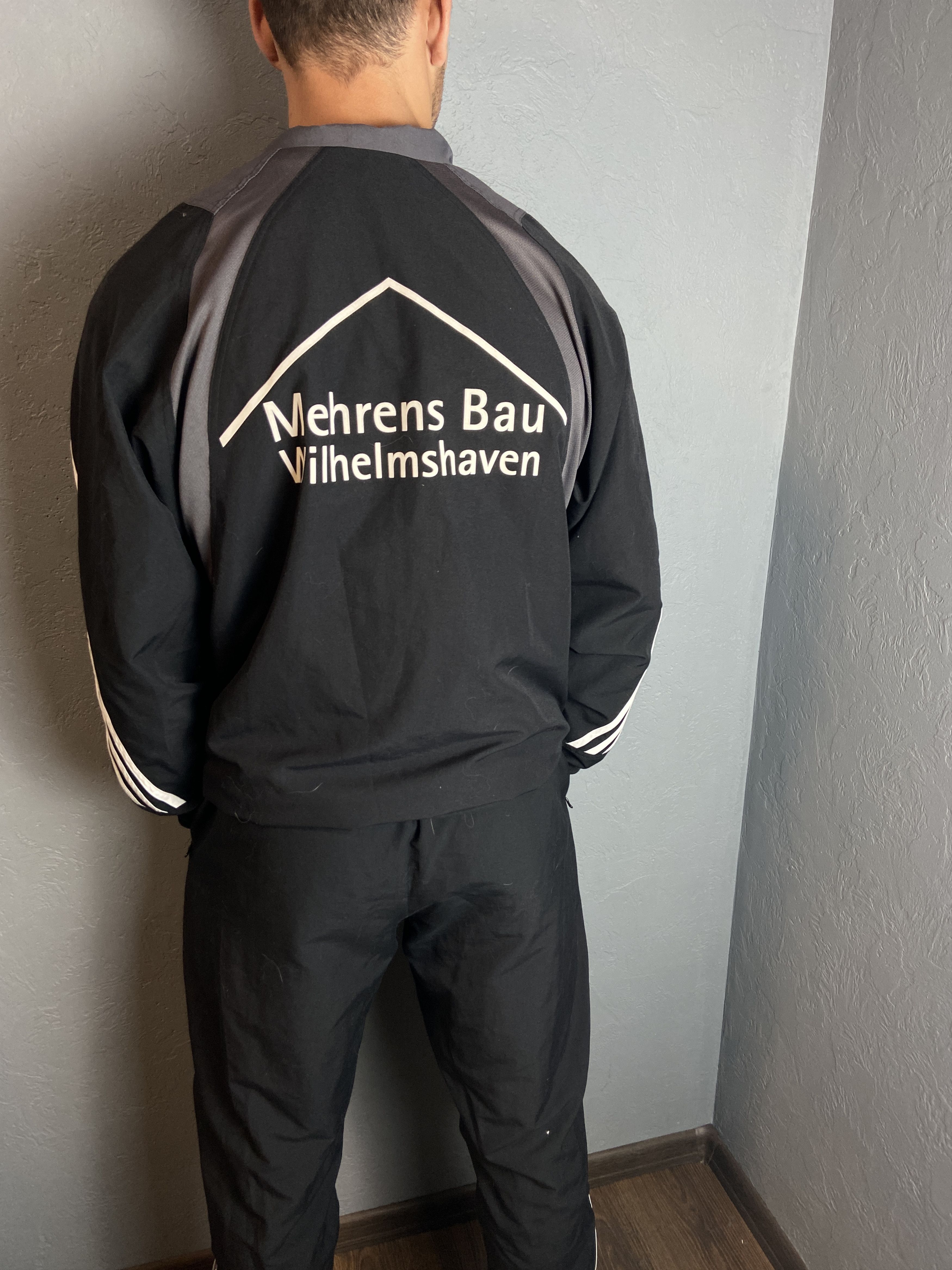 Adidas Adidas Vintage Mens Nylon Track Suit Jacket + Pants Gorpcore Size US 34 / EU 50 - 2 Thumbnail