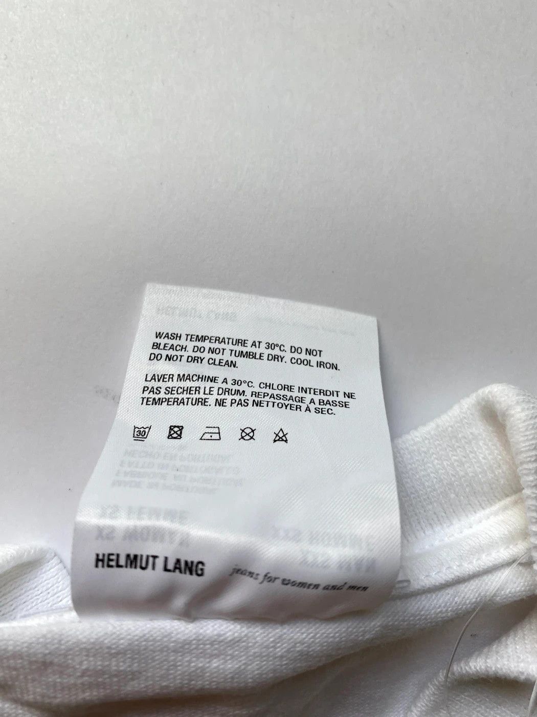 Helmut Lang ⚡️QUICK SALE⚡️Helmut Lang White Apocalypse T-Shirt Size XS / US 0-2 / IT 36-38 - 4 Thumbnail