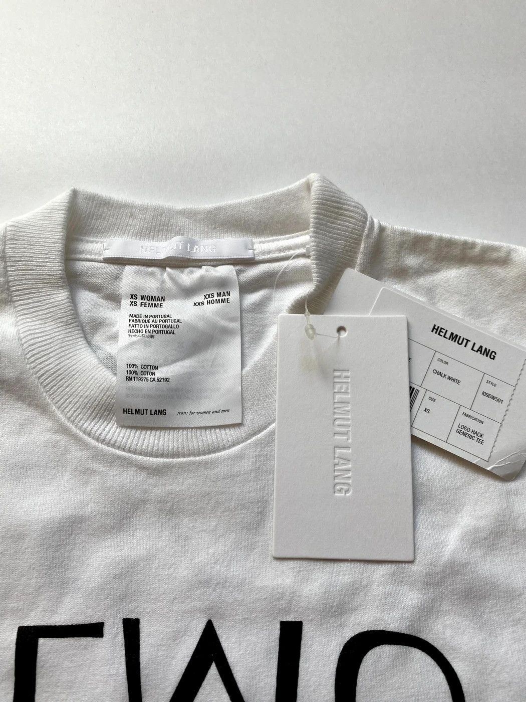 Helmut Lang ⚡️QUICK SALE⚡️Helmut Lang White Apocalypse T-Shirt Size XS / US 0-2 / IT 36-38 - 3 Thumbnail