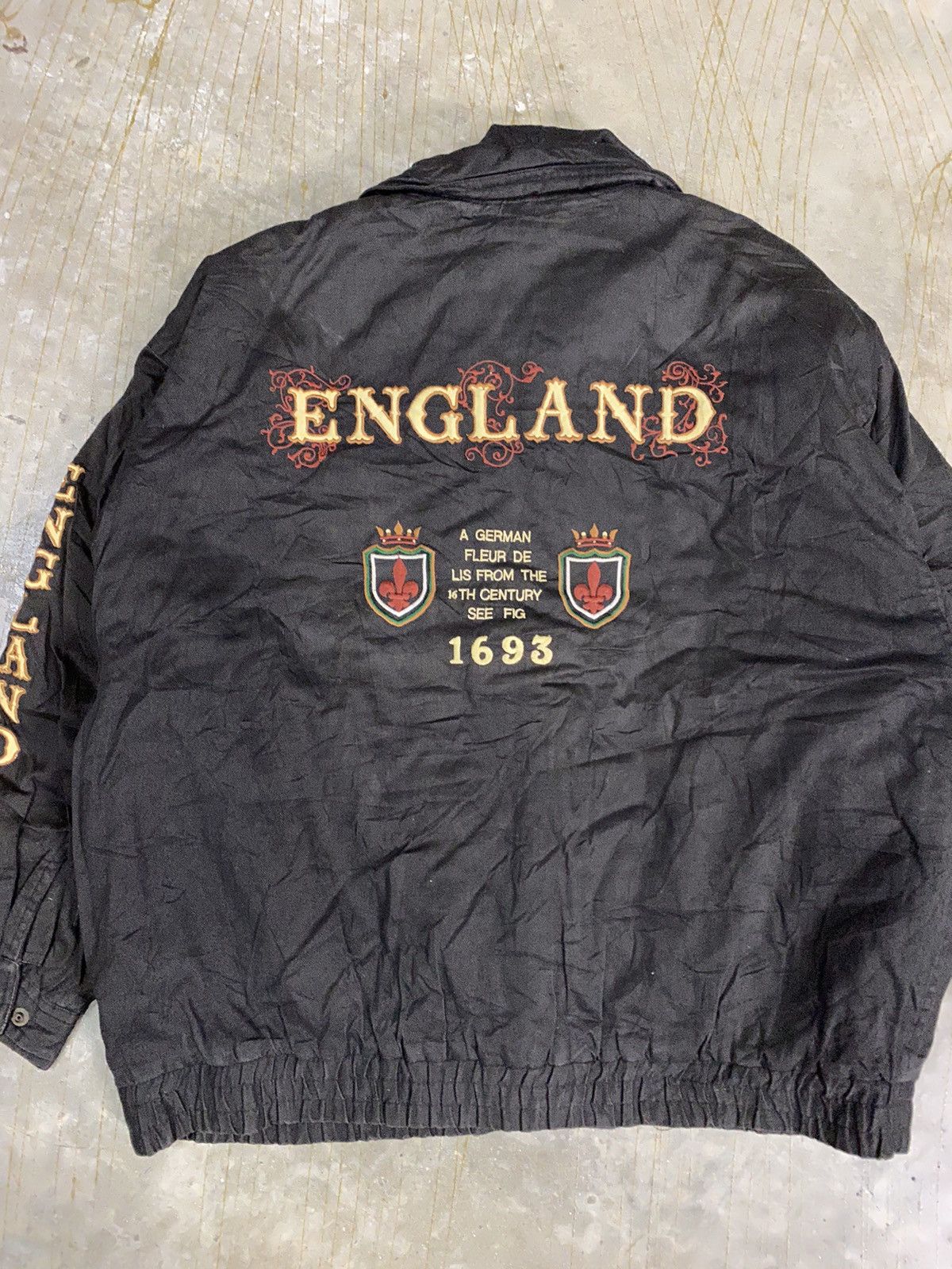 Vintage 80s TOKYO ENGLAND embroidered Large pocket bomber Size US M / EU 48-50 / 2 - 3 Thumbnail